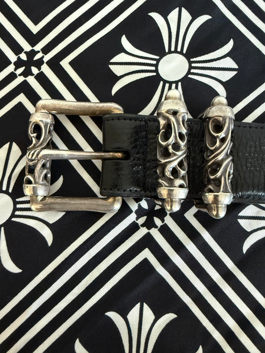 Chrome Hearts Roller Leather Belt