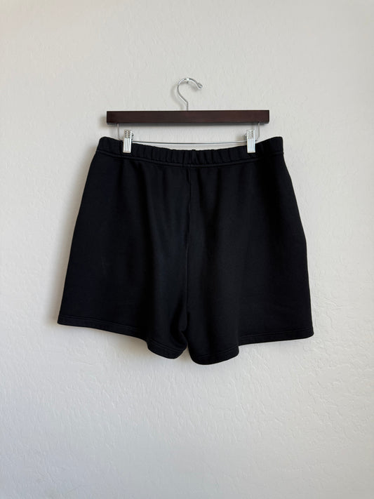 Chrome Hearts Patent Leather Triple Cross Shorts Black