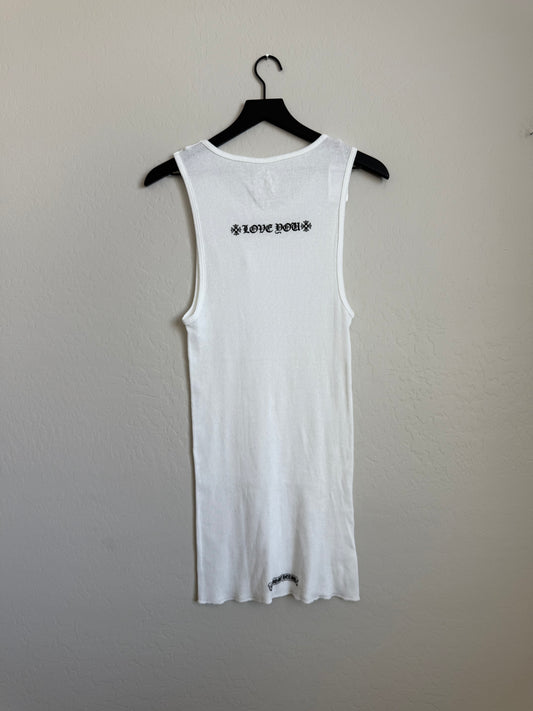 Chrome Hearts Love You Tank Top White