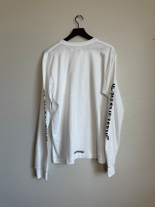 Chrome Hearts Love You LS T-Shirt White