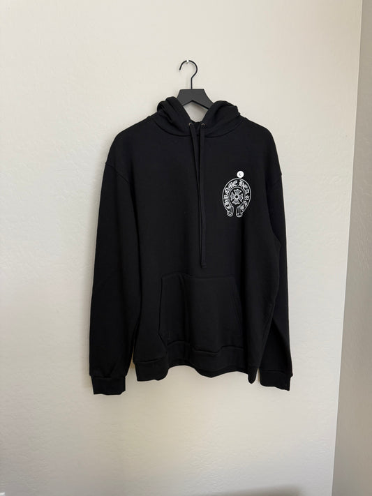 Chrome Hearts Las Vegas Horsehoe Pullover Hoodie Black