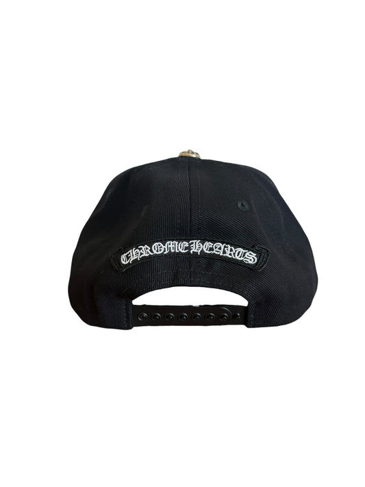 Chrome Hearts Fleur Scroll Denim Snapback