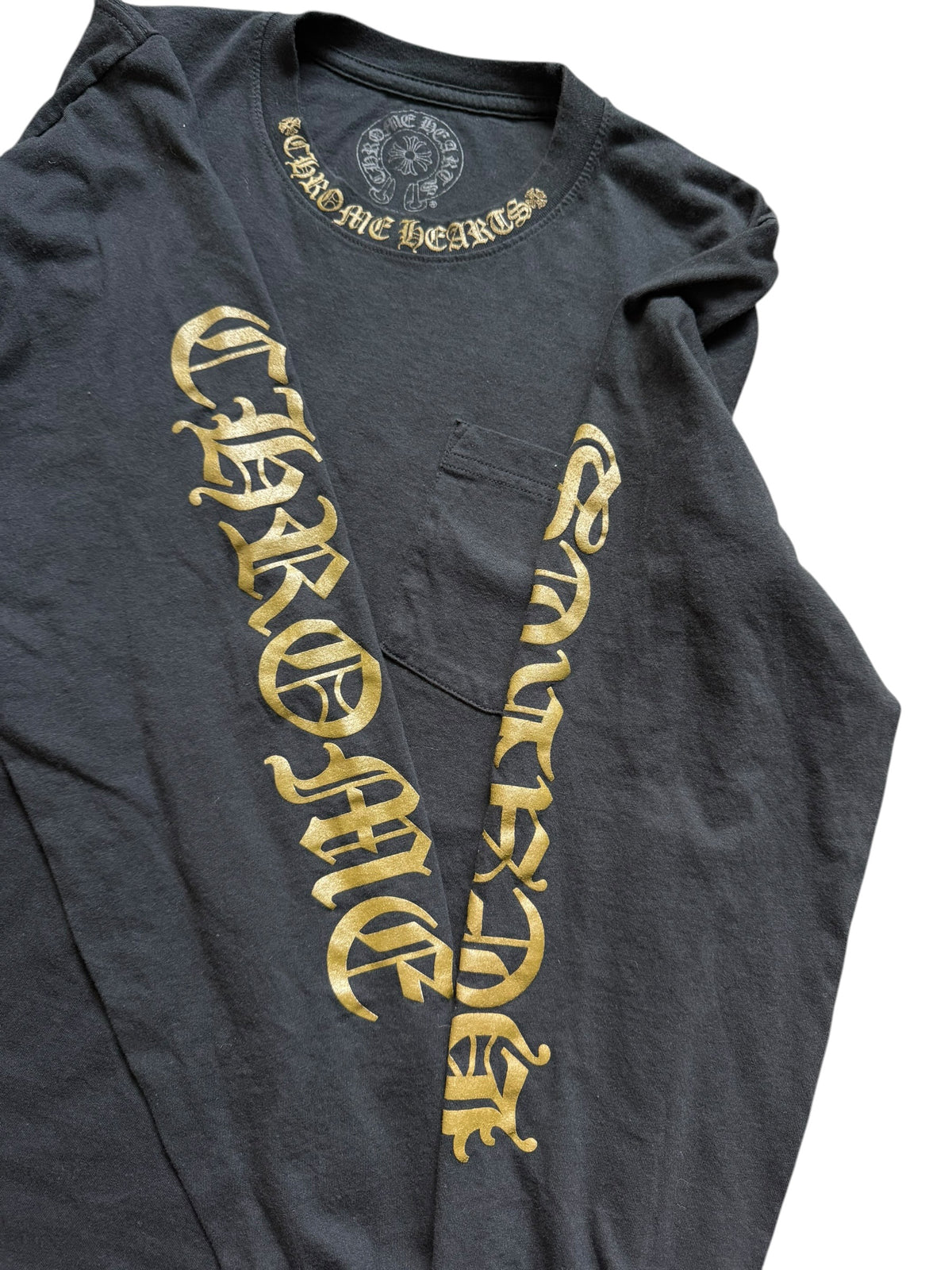 Chrome Hearts Neck Logo Long Sleeve
