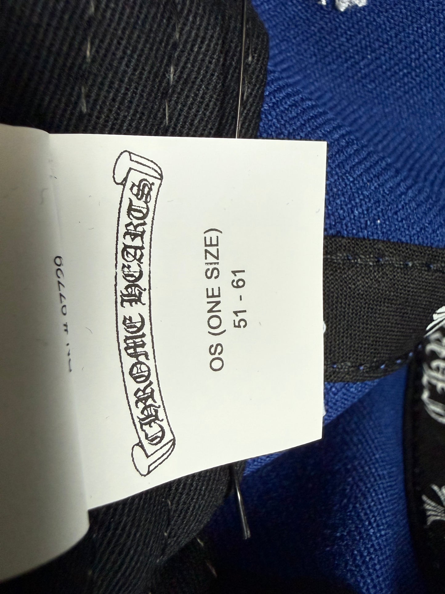 Chrome Hearts 6 Panel Logo Snapback