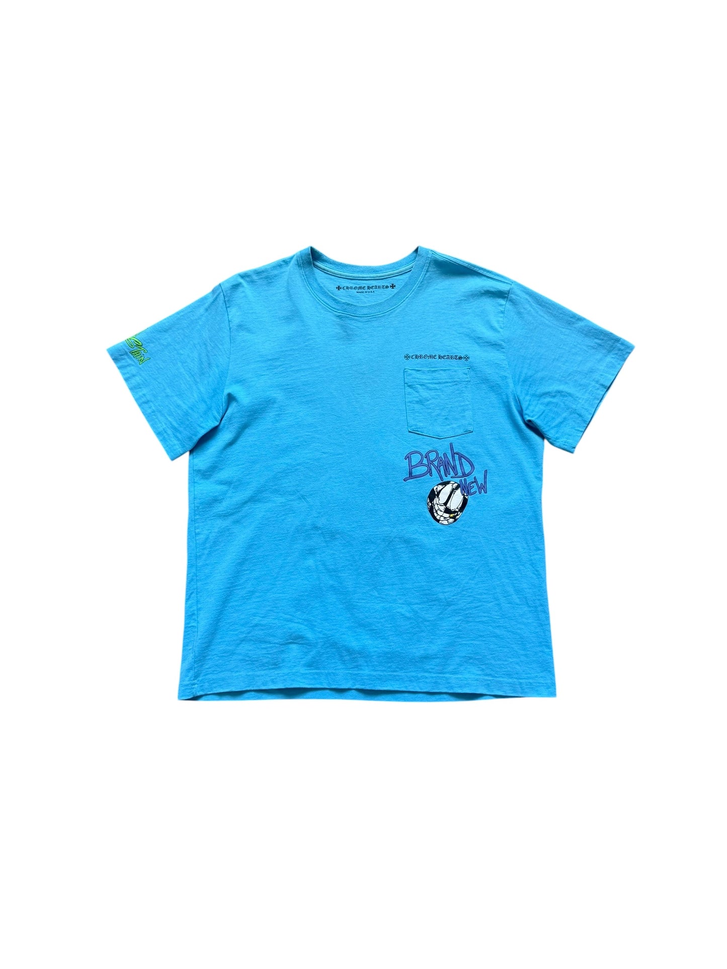 Chrome Hearts Matty Boy Brain New Short Sleeve Tee