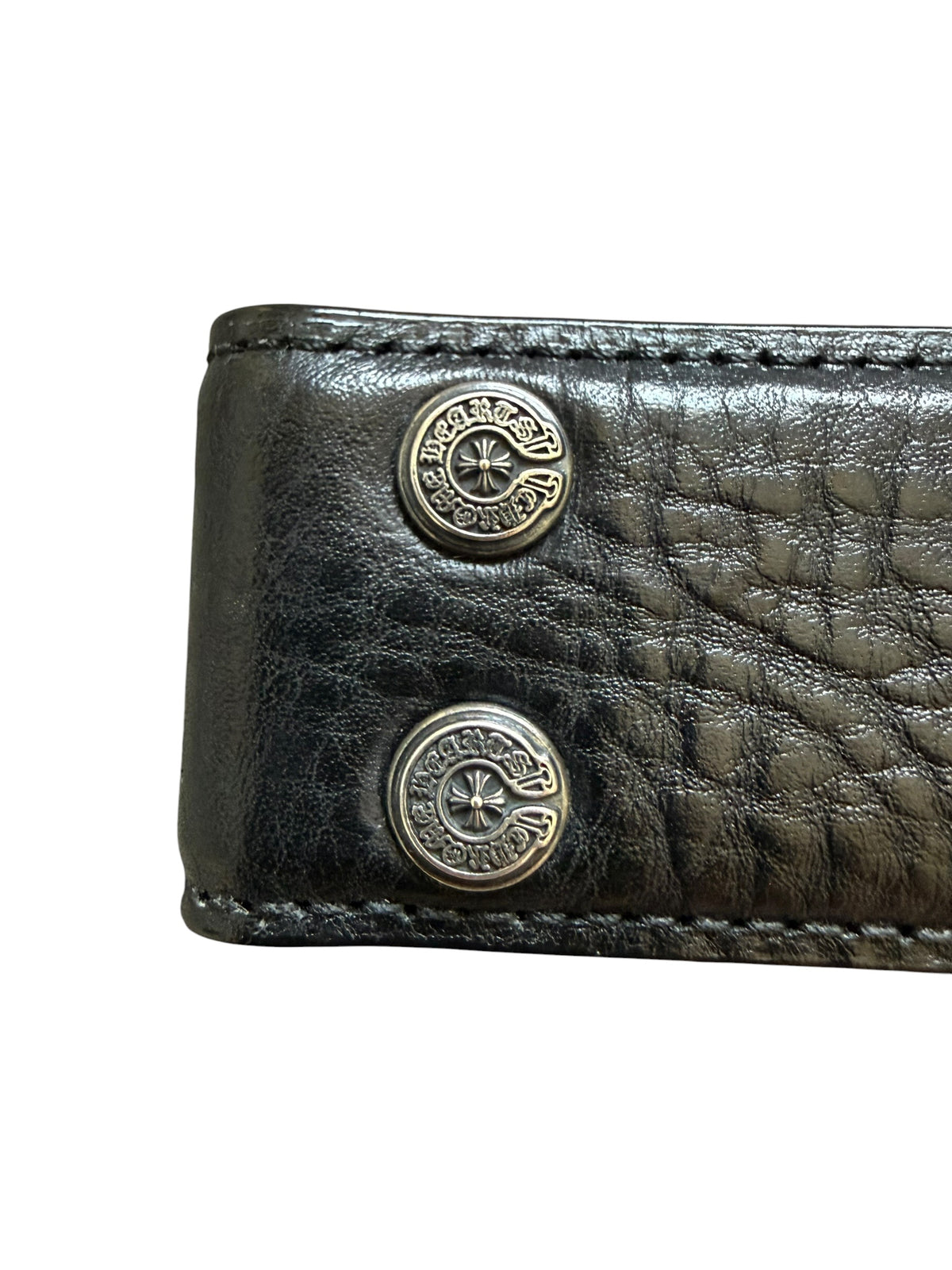 Chrome Hearts Leather Belt Strap 1.5"