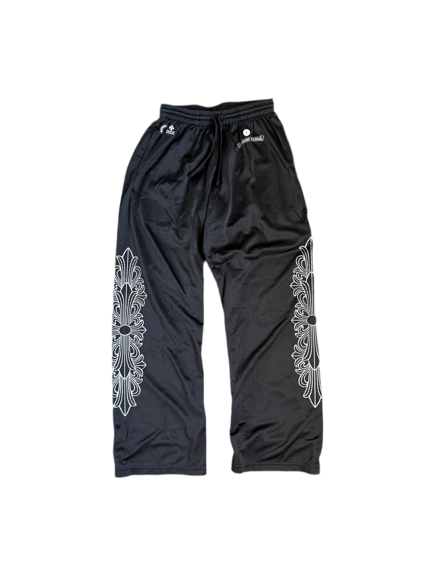 Chrome Hearts Mesh Jersey Pants Black
