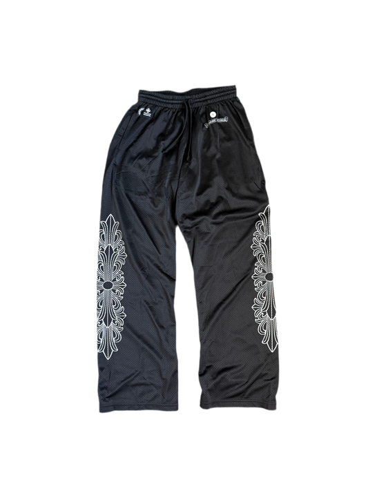 Chrome Hearts Mesh Jersey Pants Black