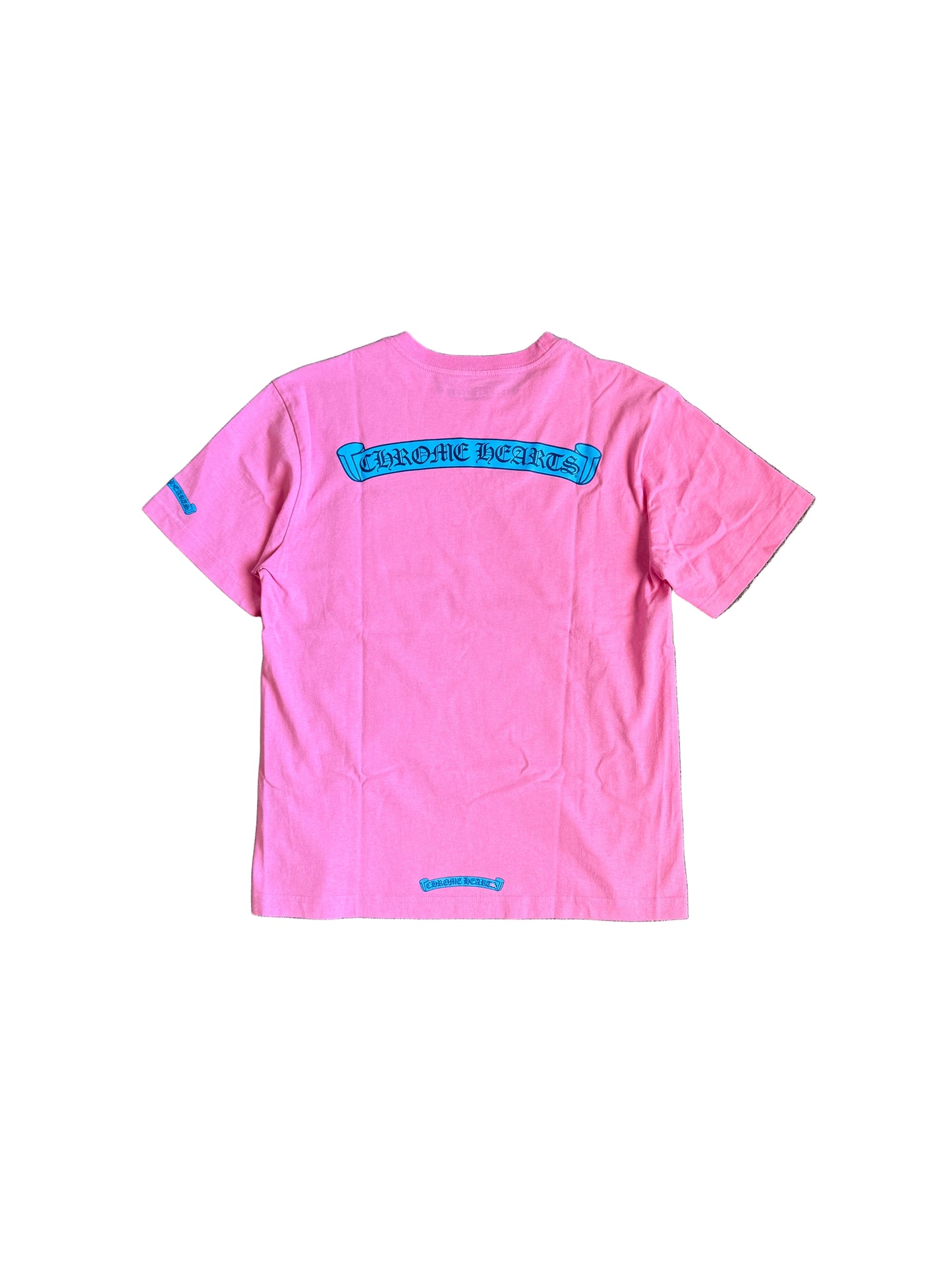 Chrome Hearts Matty Boy Scroll T-Shirt Pink