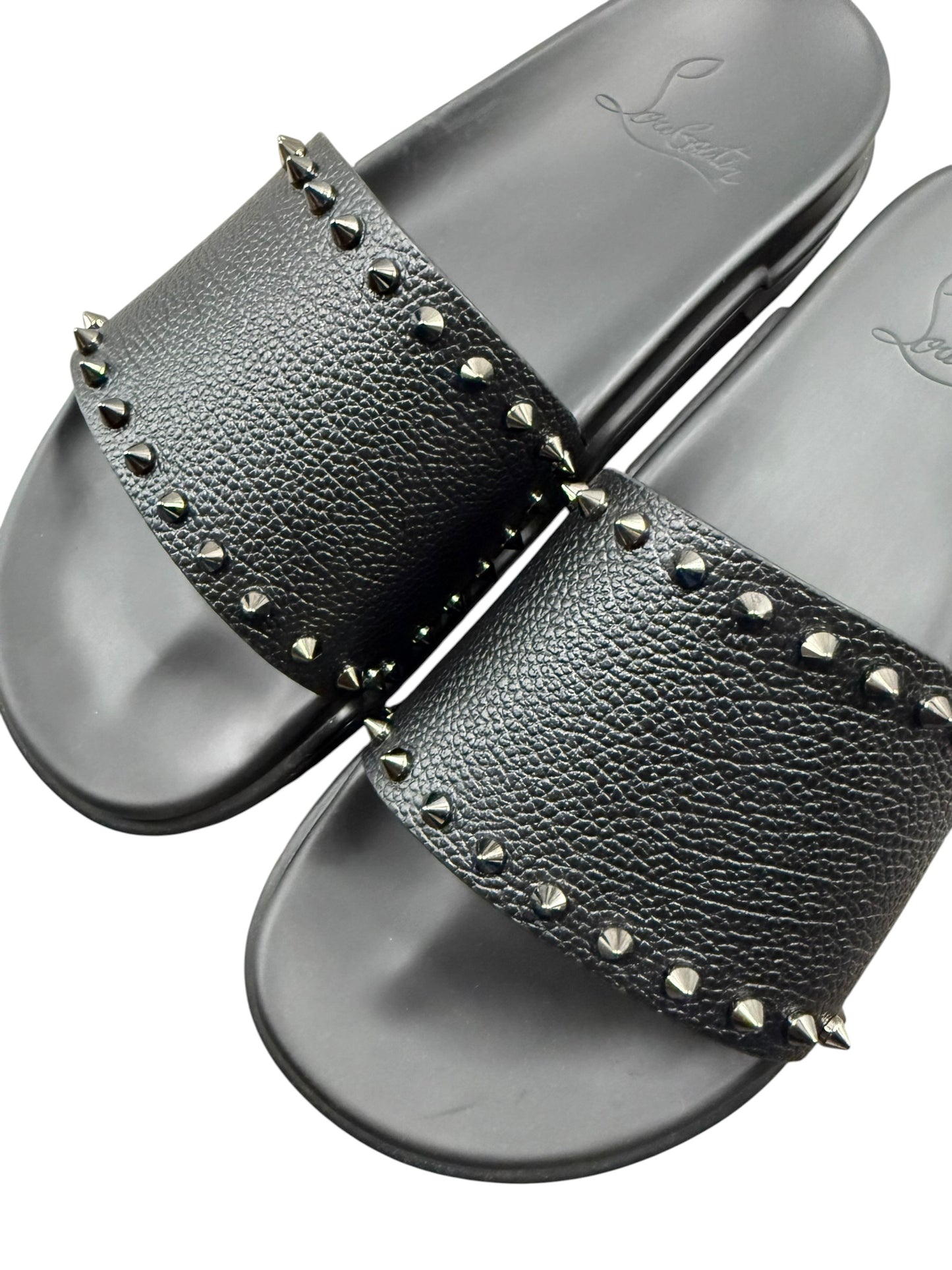 Christian Louboutin Pool Spikes Slides