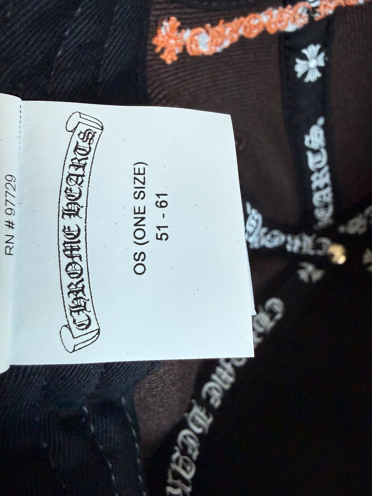Chrome Hearts CH Logo Snapback