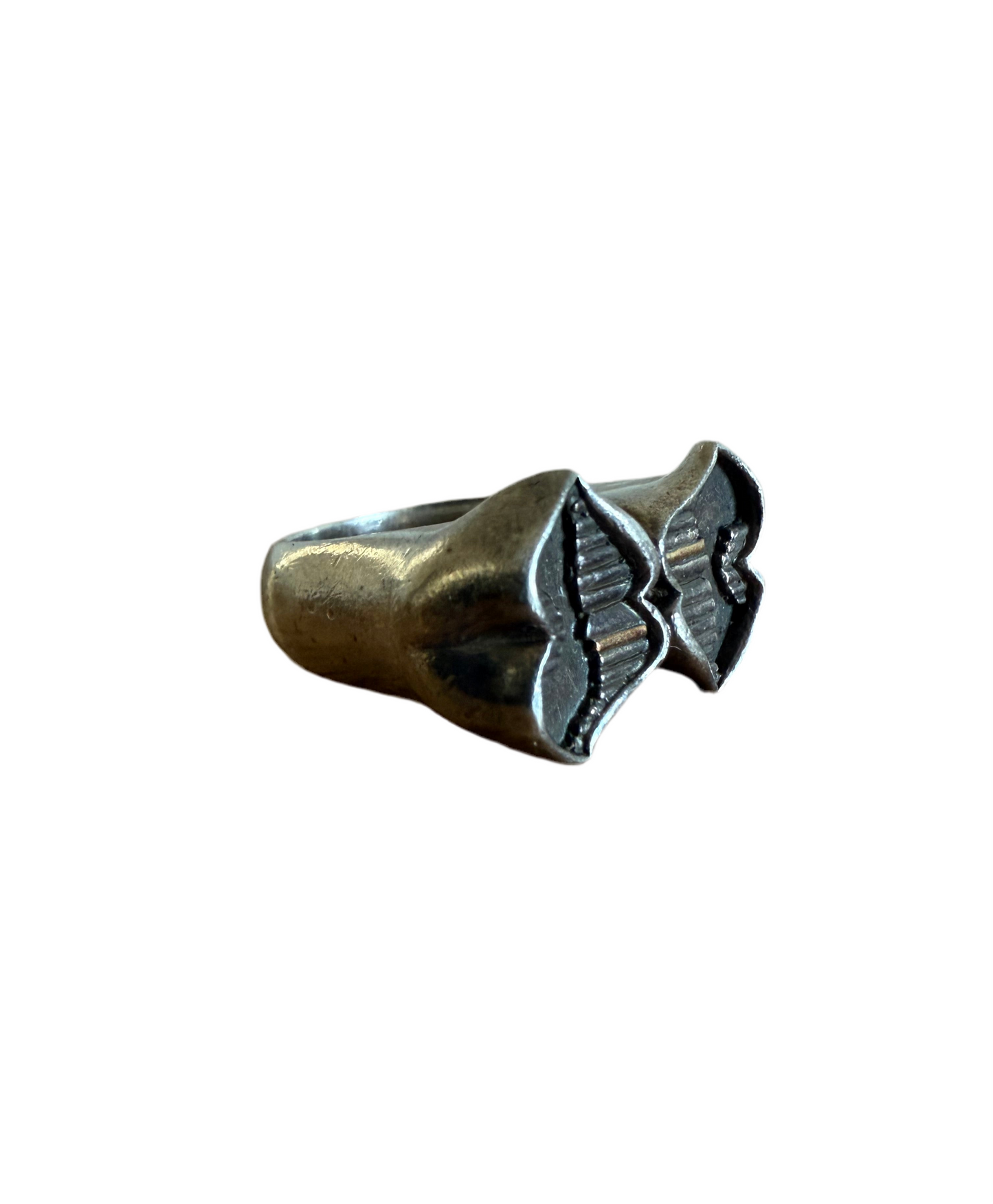 Chrome Hearts Matty Boy Chomper .925 Silver Ring
