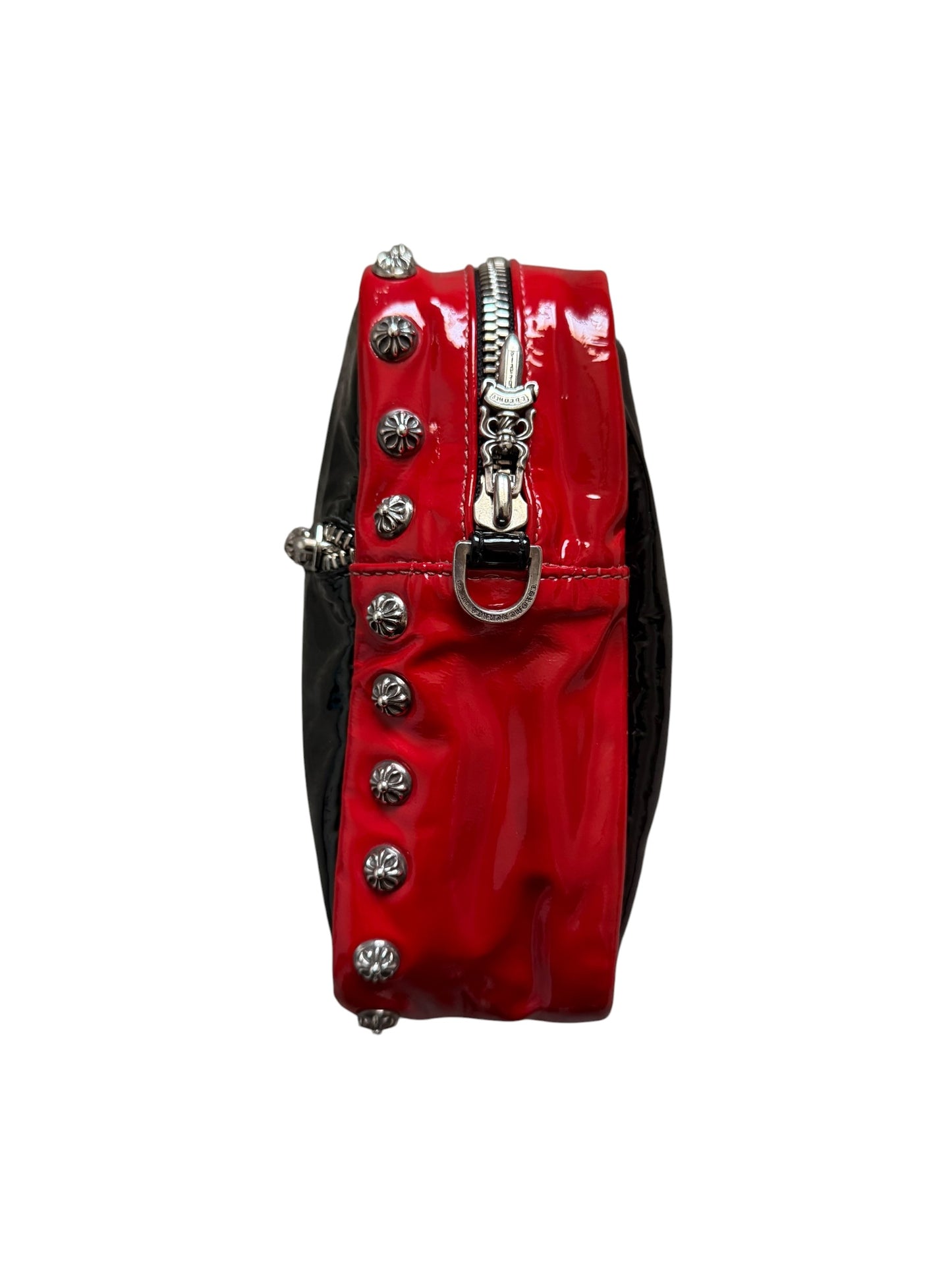 Chrome Hearts Patent Leather Studded Taka Bag