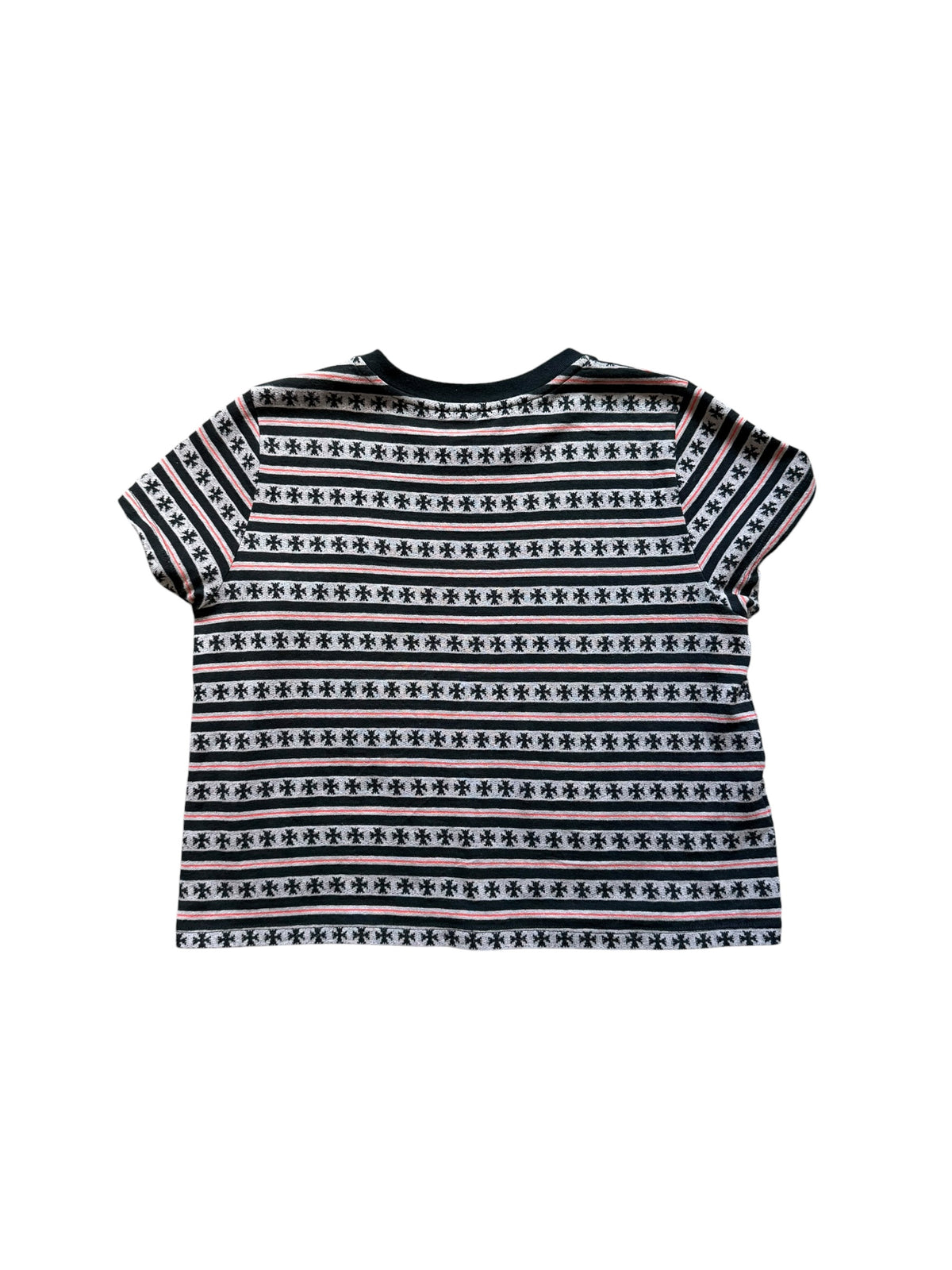 Chrome Hearts Matty Boy Striped Baby Tee Short Sleeve