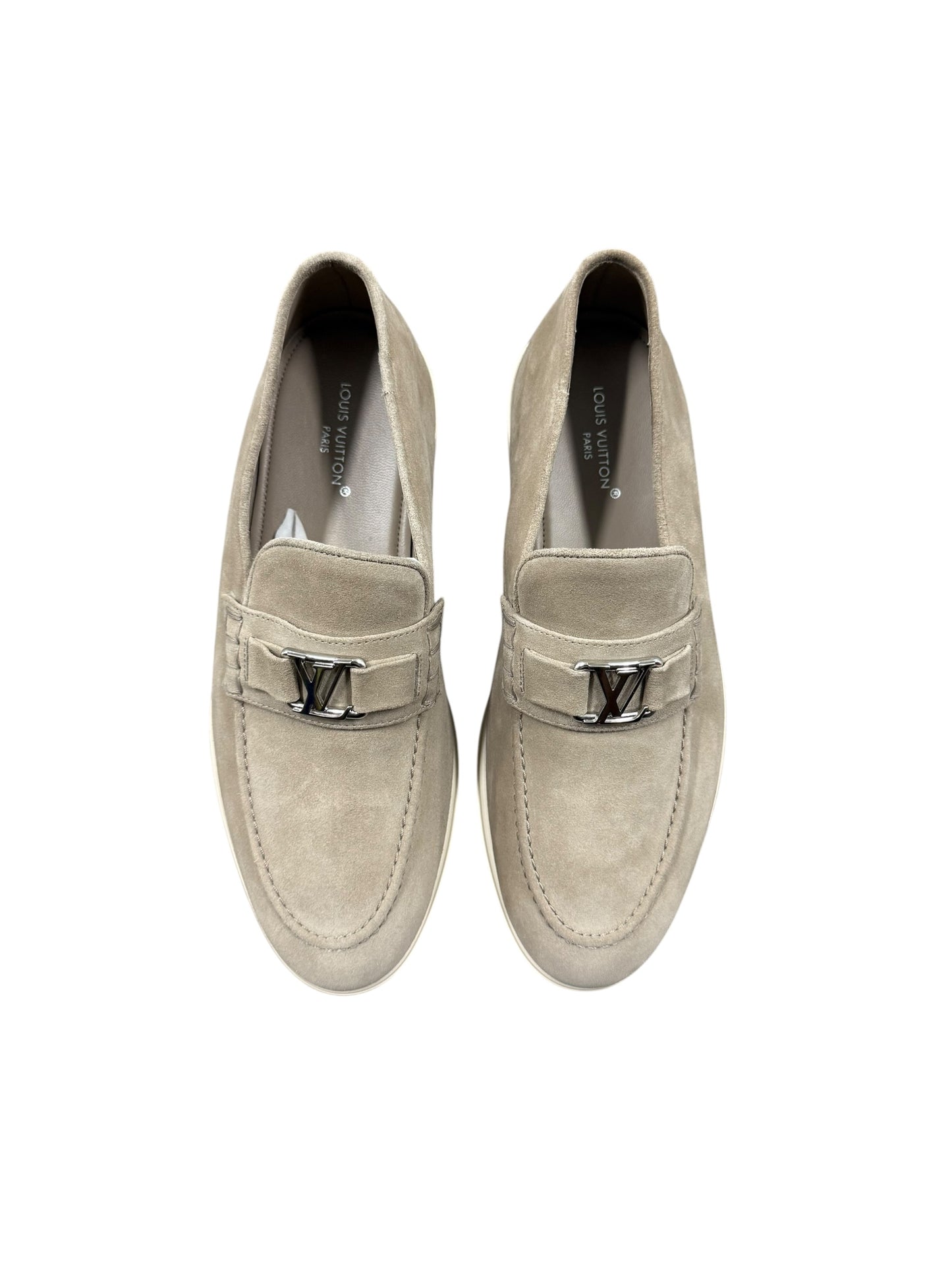 Louis Vuitton Resort Suede Loafer Tan