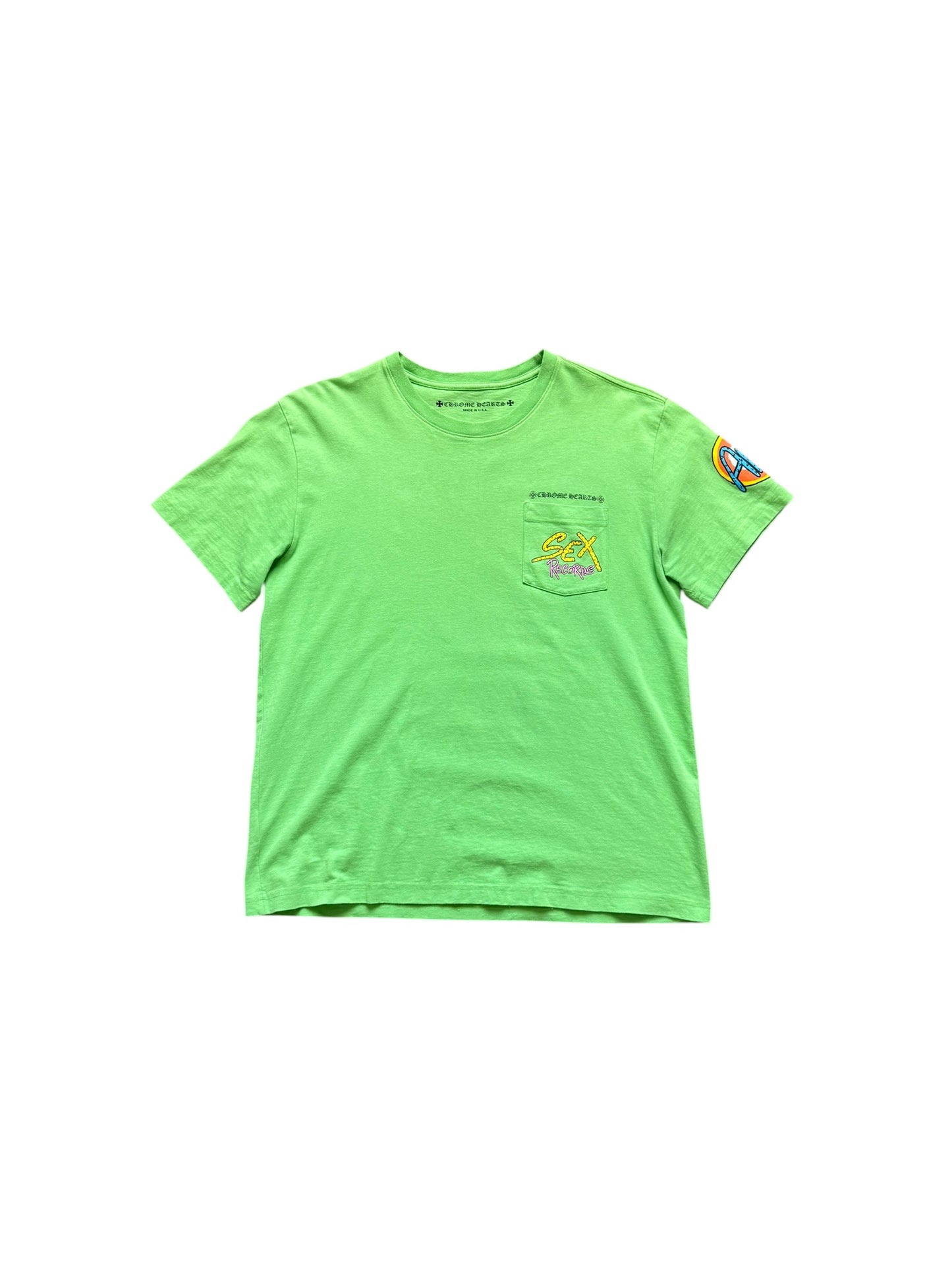 Chrome Hearts Matty Boy Sex Records Short Sleeve Tee