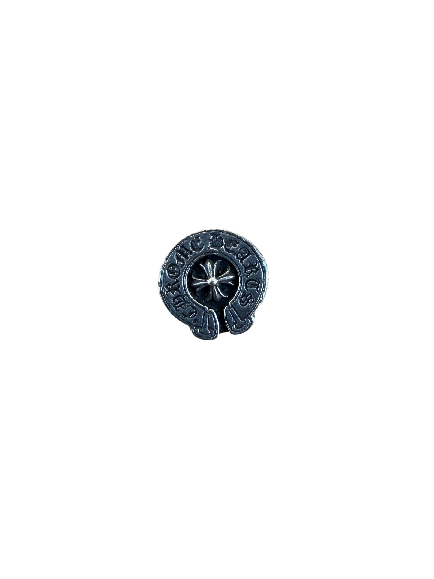 Chrome Hearts Horseshoe Silver Earring