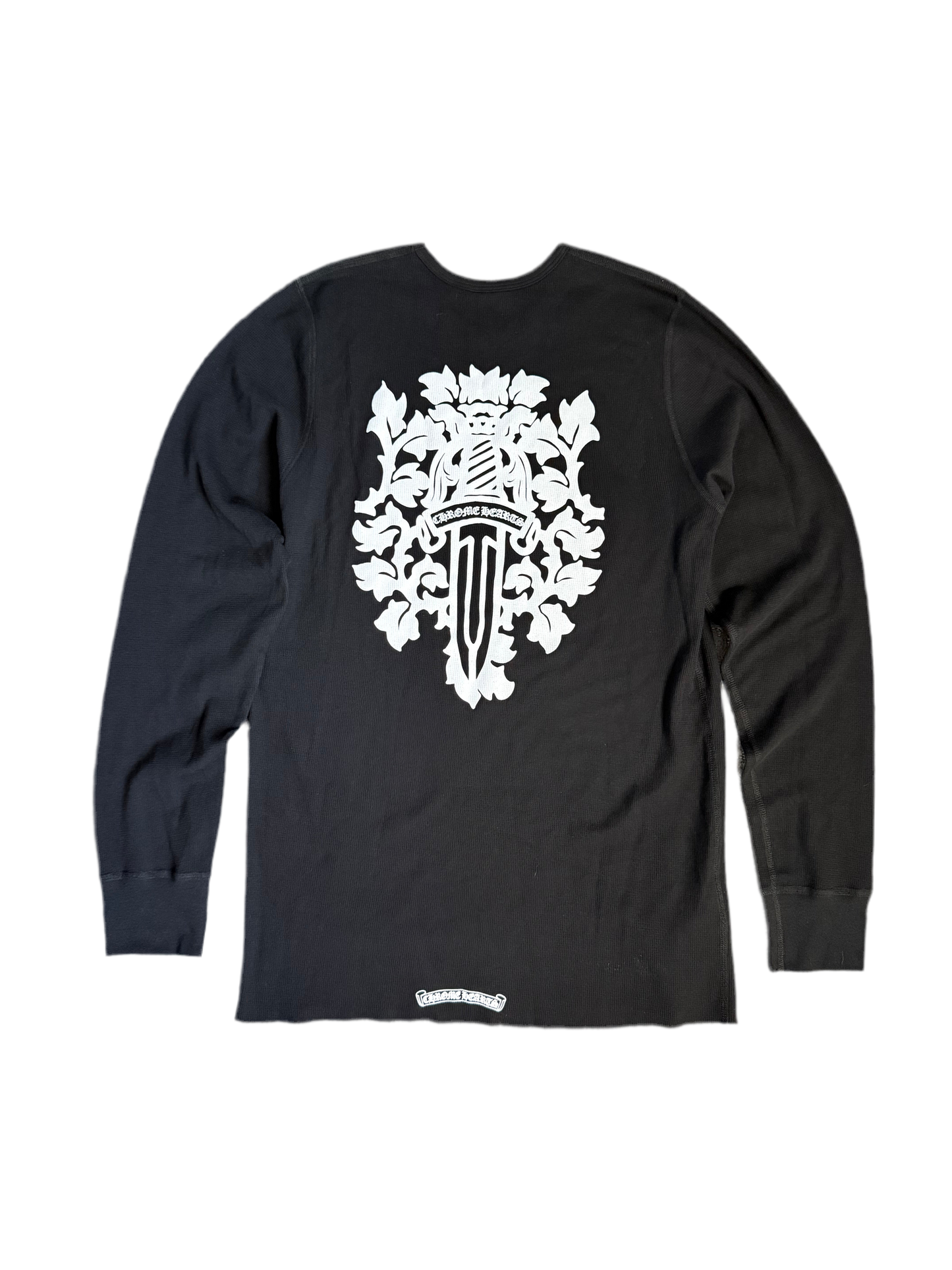 Chrome Hearts Vine Dagger Thermal LS T-Shirt Black