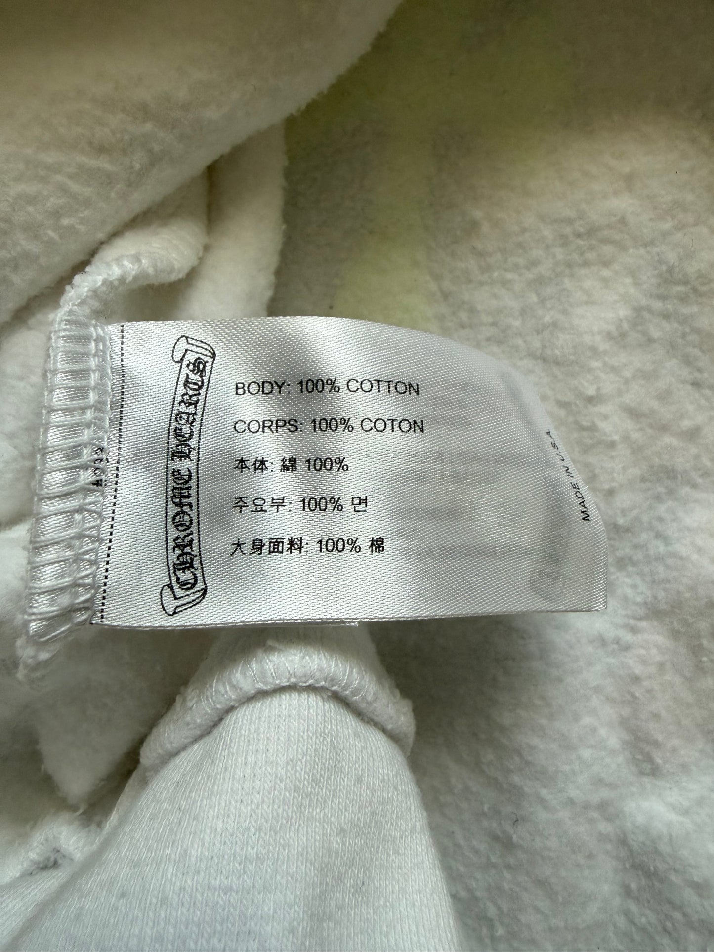 Chrome Hearts Multicolor Cross Scroll Pullover Hoodie