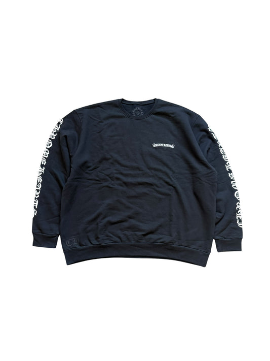 Chrome Hearts Scroll Crew Sweatshirt
