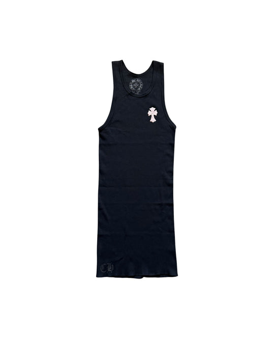 Chrome Hearts Crystal Cross Tank Top