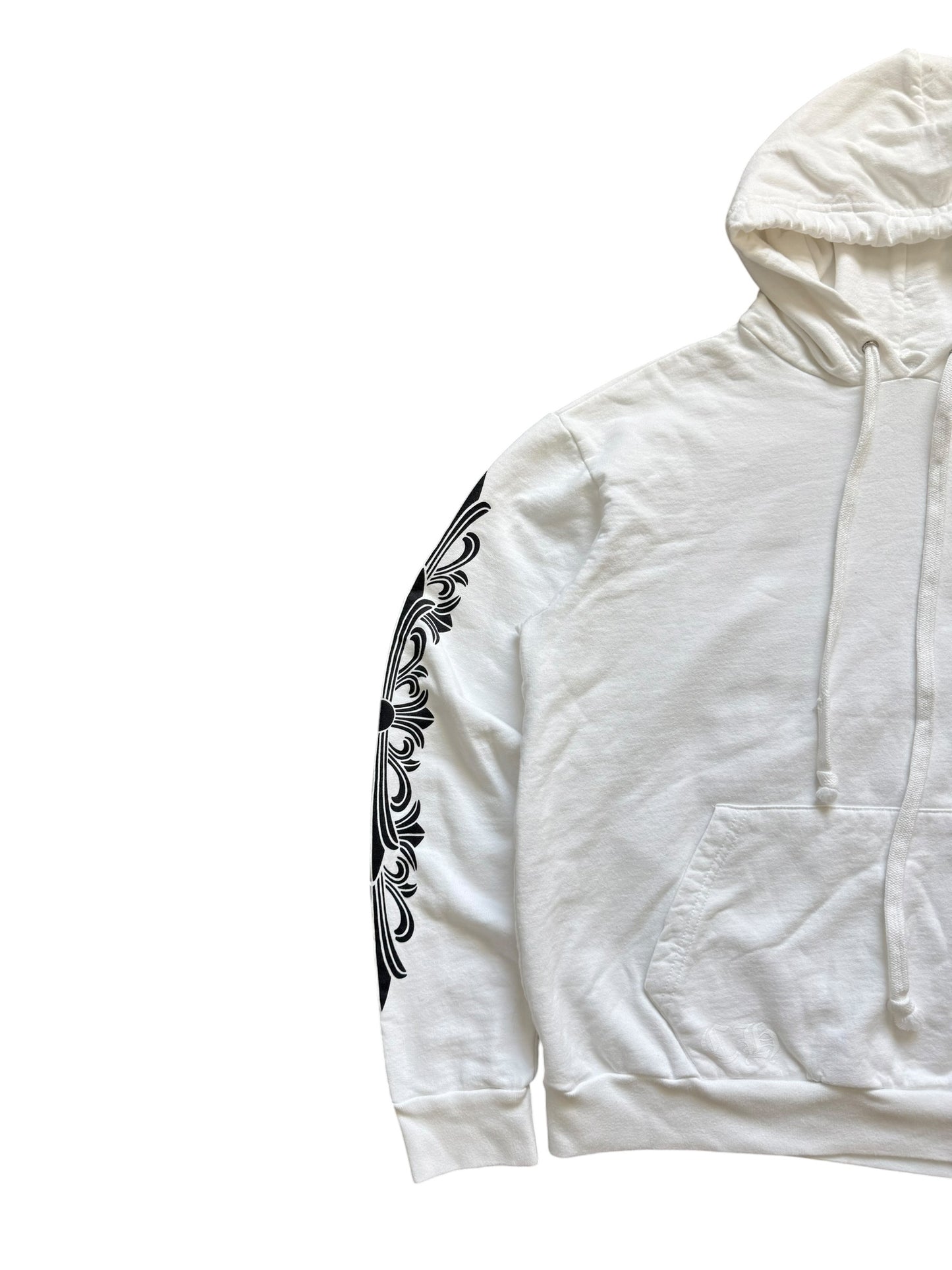 Chrome Hearts Horseshoe Floral Pullover Hoodie