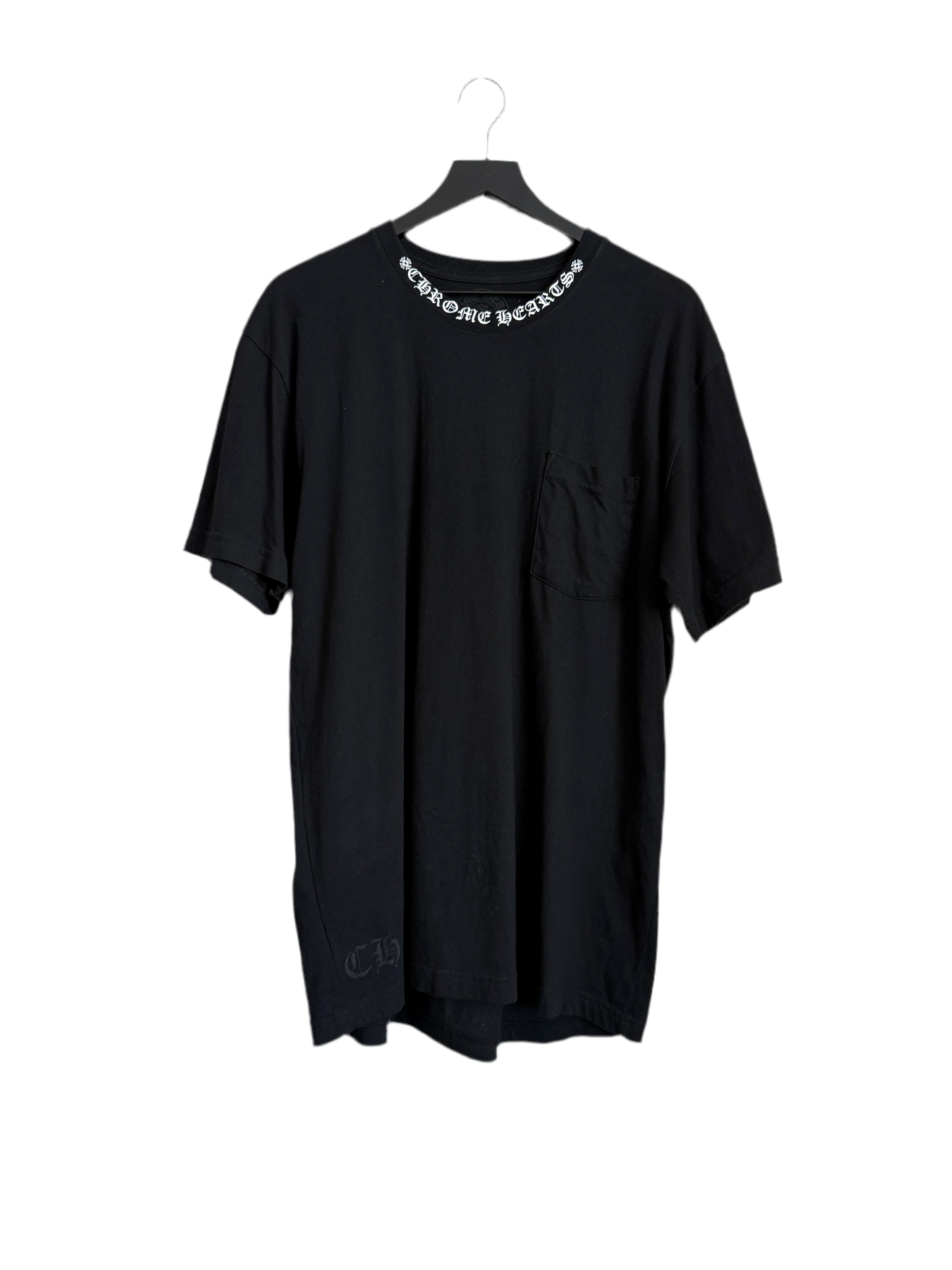Chrome Hearts Neck Logo SS T-Shirt Black