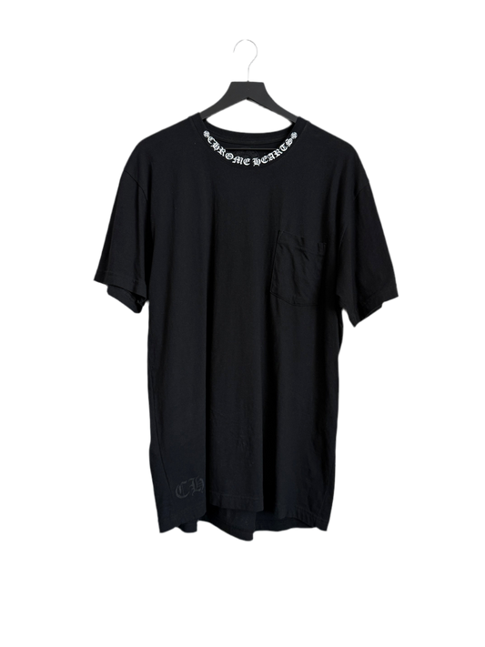 Chrome Hearts Neck Logo SS T-Shirt Black