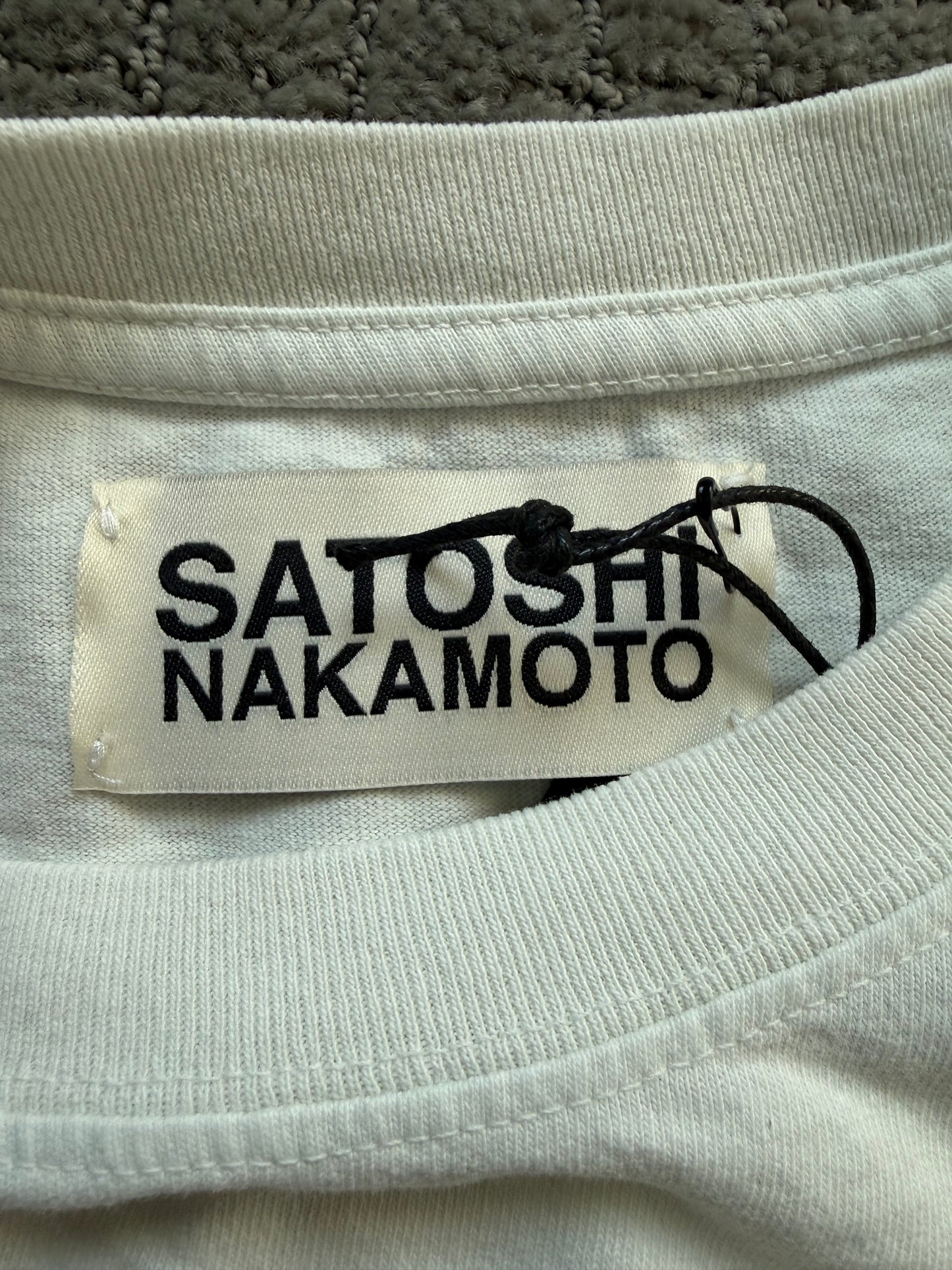 Satoshi Nakamoto Communications Cutoff T-Shirt