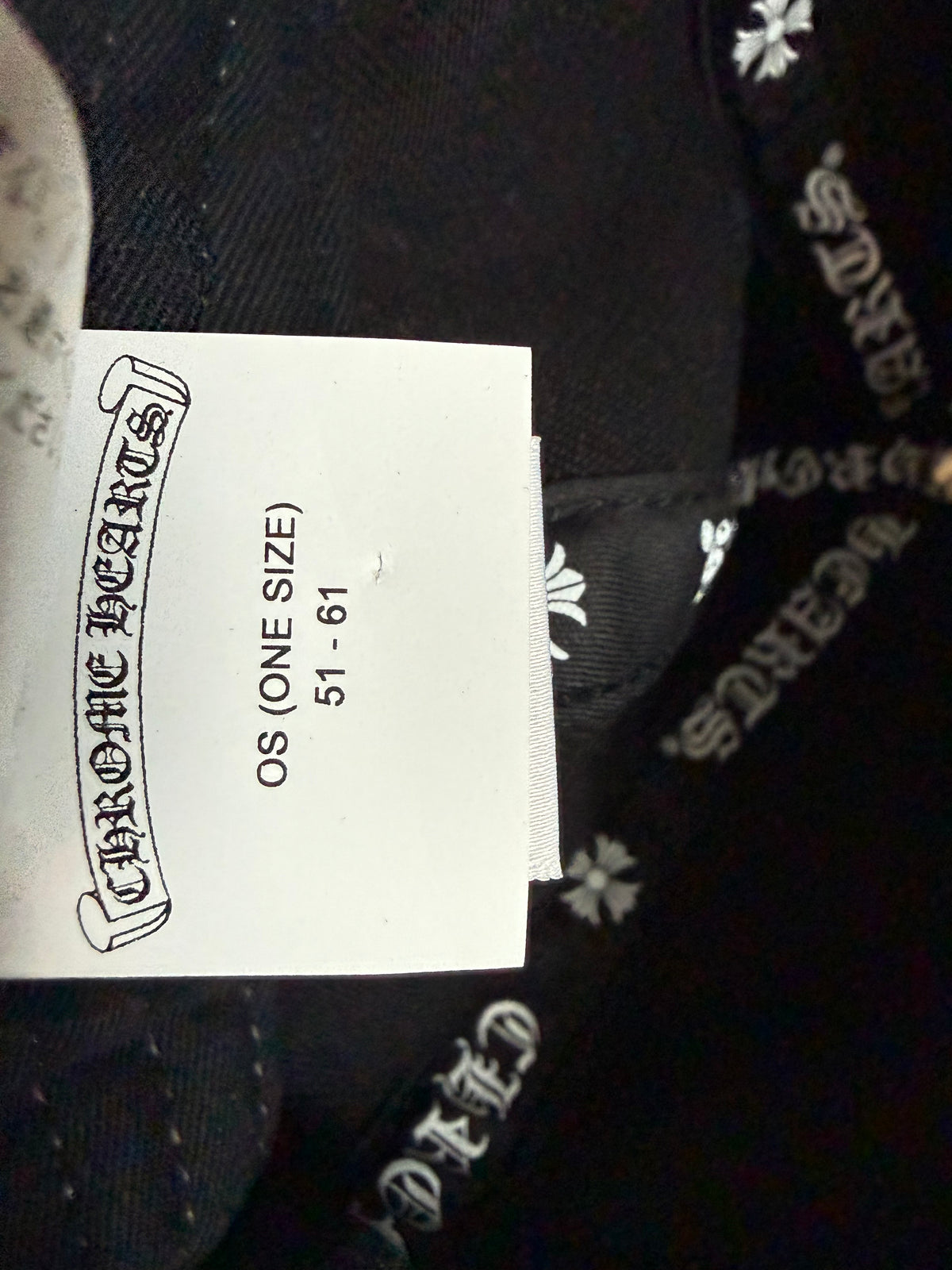 Chrome Hearts Vine Dagger Snapback