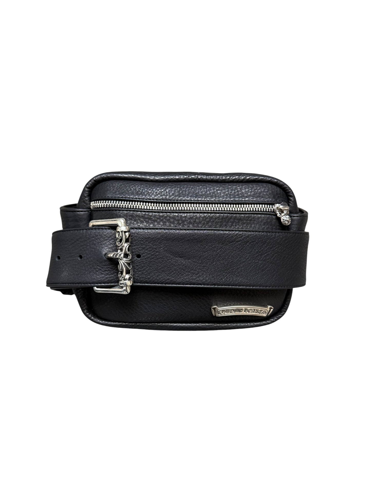 Chrome Hearts Lamb Leather Roller Belt Bag