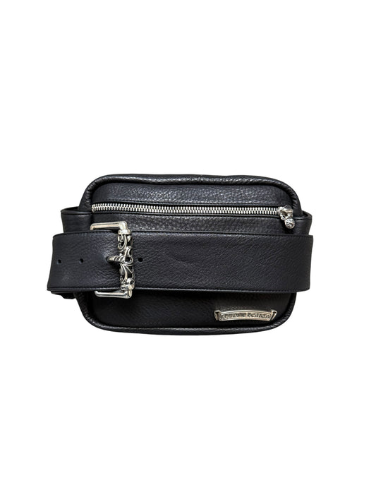 Chrome Hearts Lamb Leather Roller Belt Bag