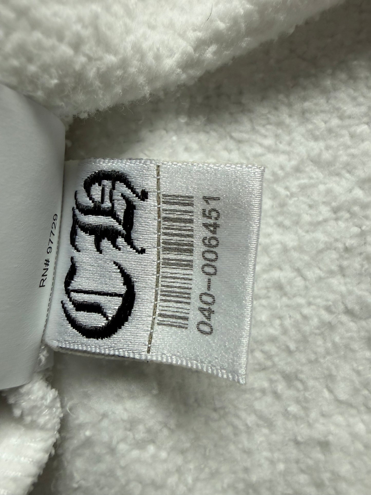 Chrome Hearts Leather Cross Patch Crewneck Sweatshirt White Cheetah