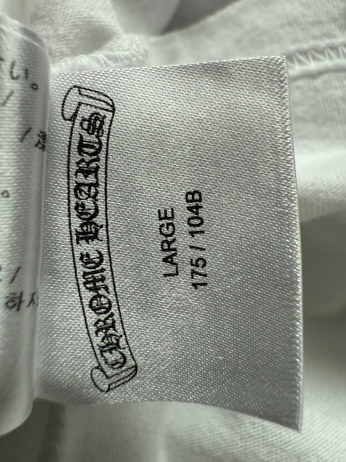 Chrome Hearts Vine Dagger LS T-Shirt White Red