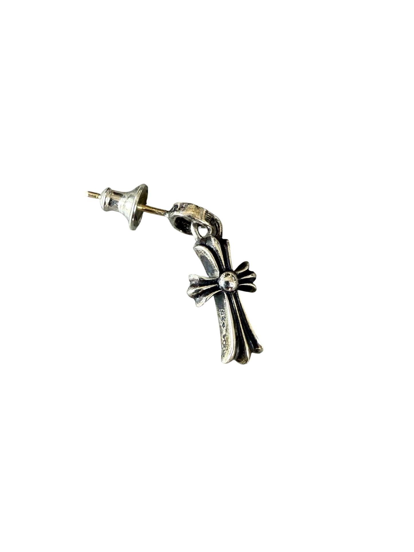 Chrome Hearts Baby Fat Silver Earring