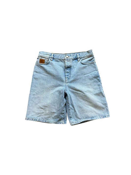 Louis Vuitton Embroider Logo Denim Shorts