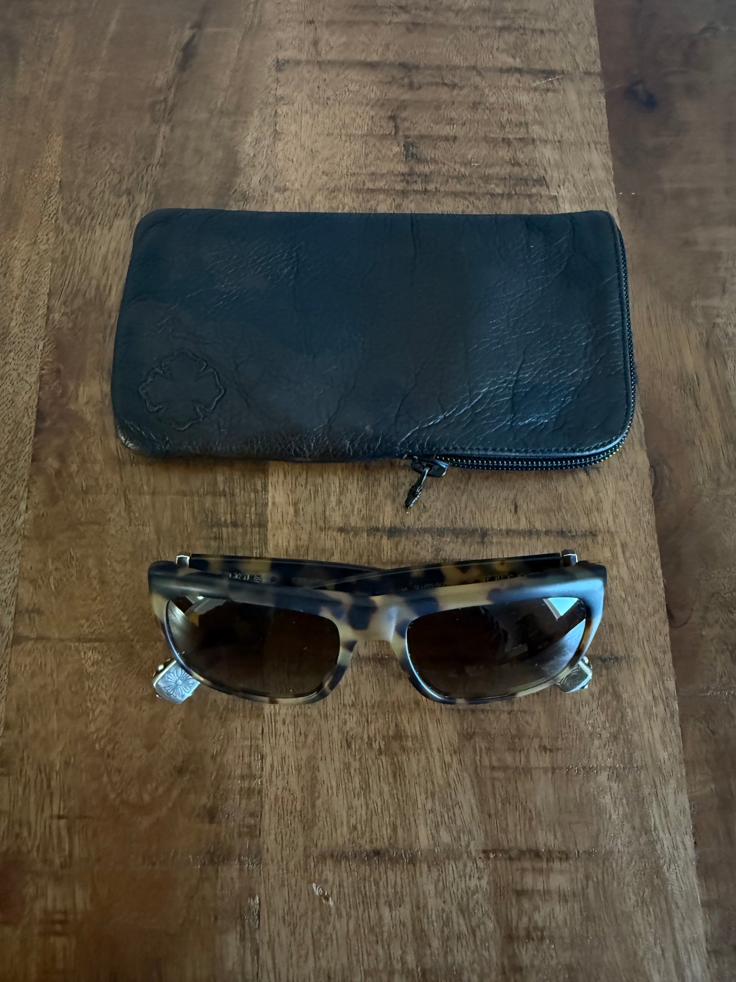 Chrome Hearts Sluss Bussin Sunglasses Tortoise