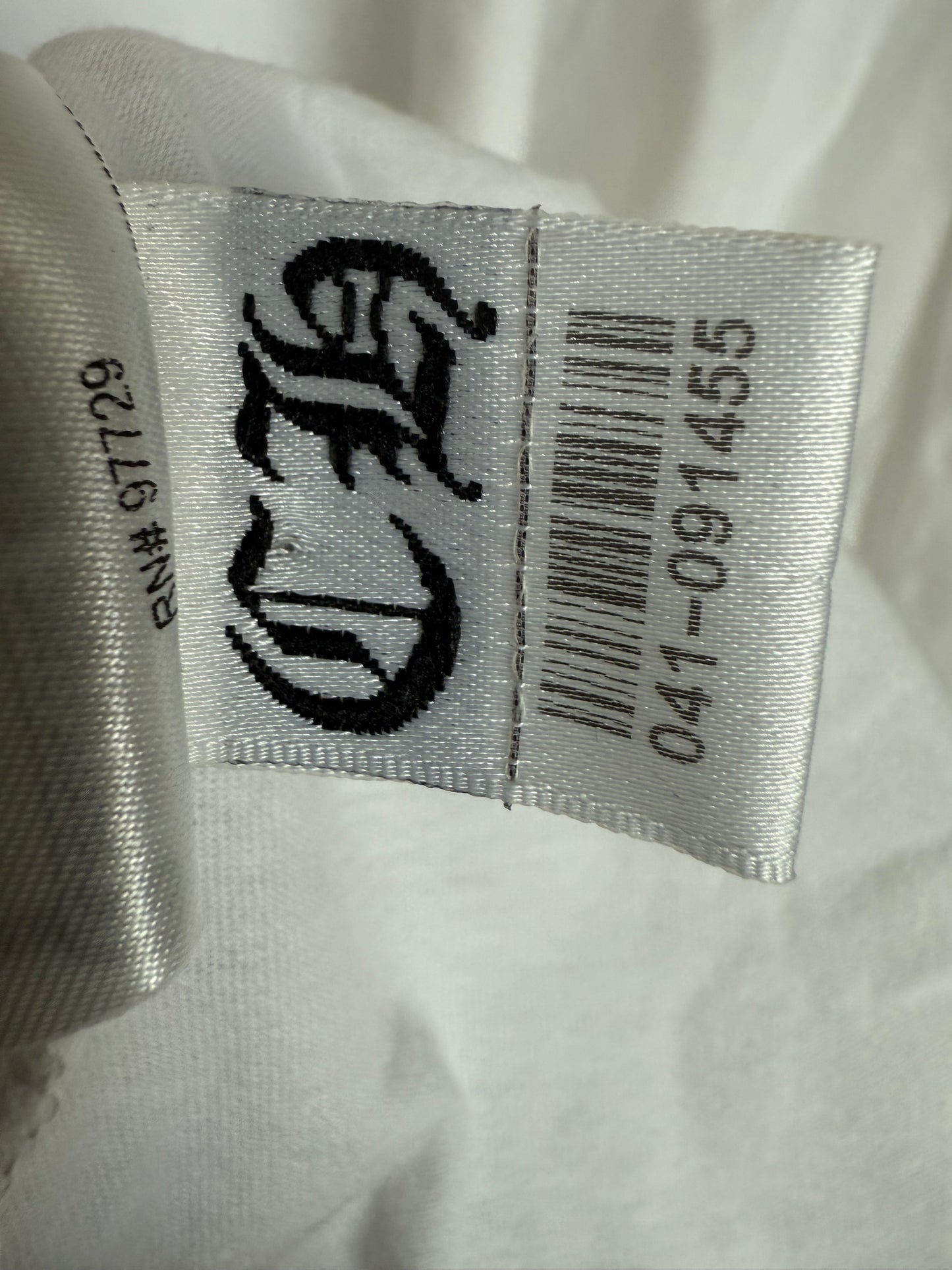 Chrome Hearts Neck Logo SS T-Shirt White/Blue
