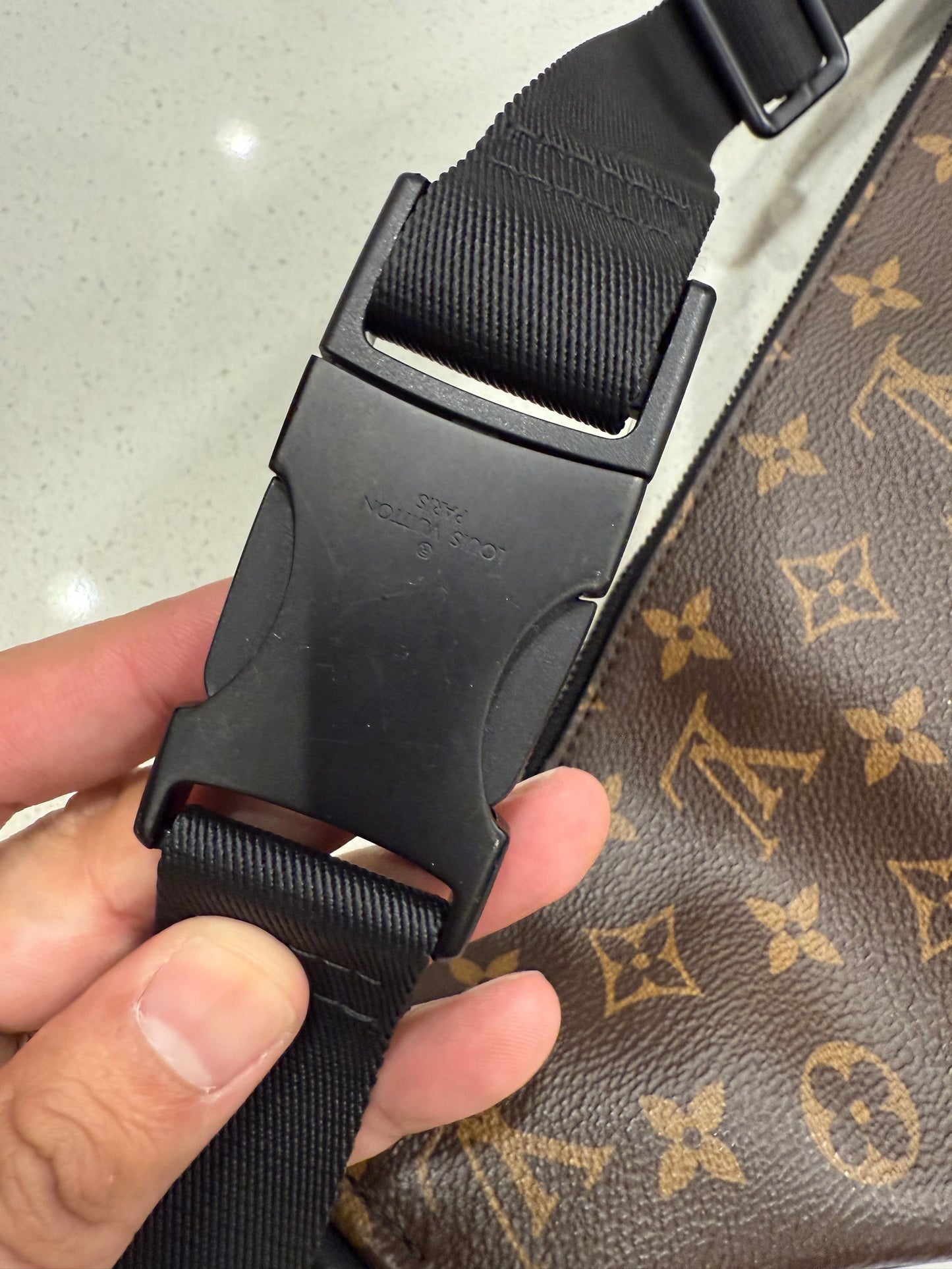 Louis Vuitton Discover Monogram Bum Bag Brown