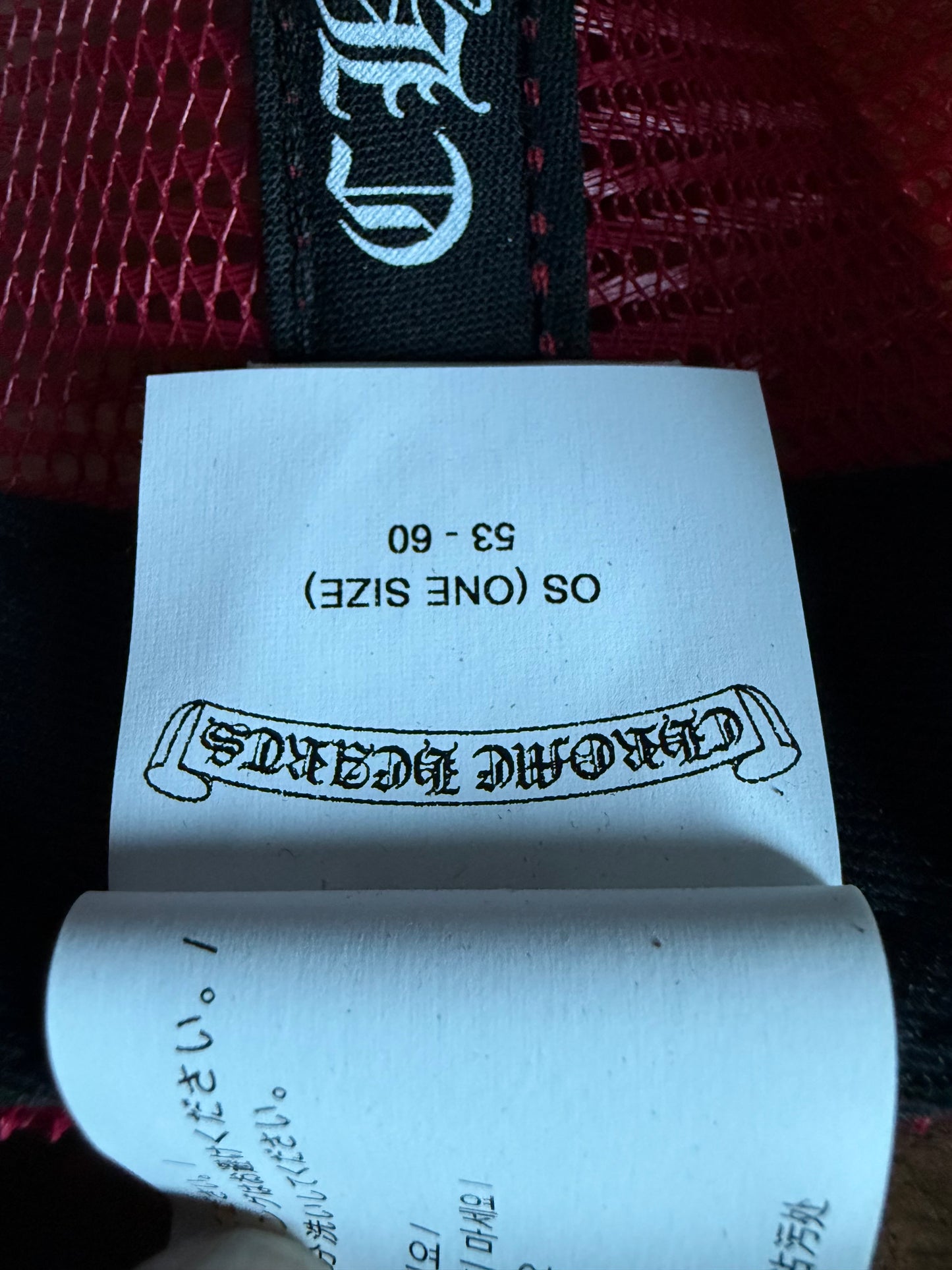 Chrome Hearts 4th of July USA Trucker Hat White Red