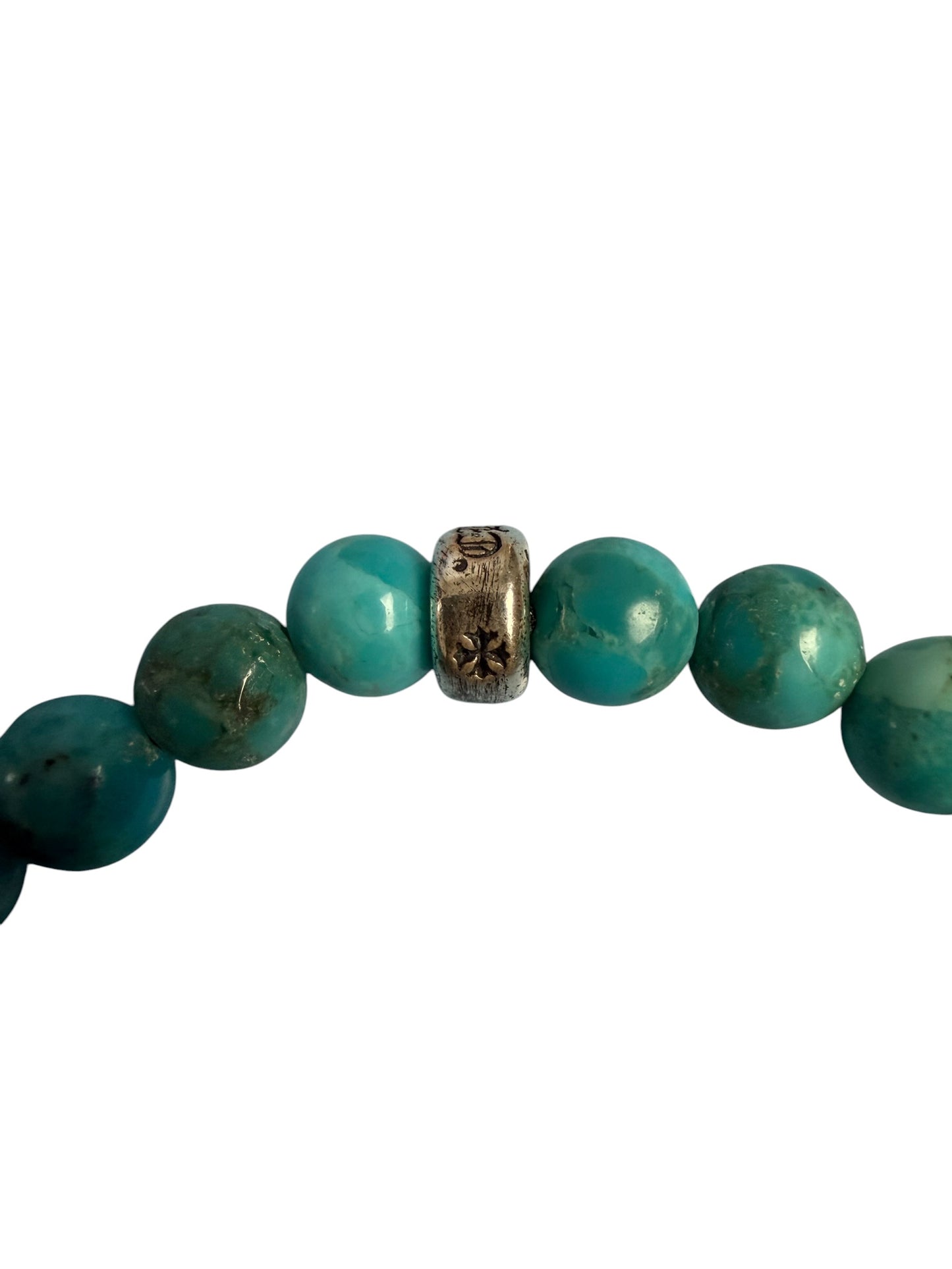 Chrome Hearts Babyfat Cross Beaded Bracelet