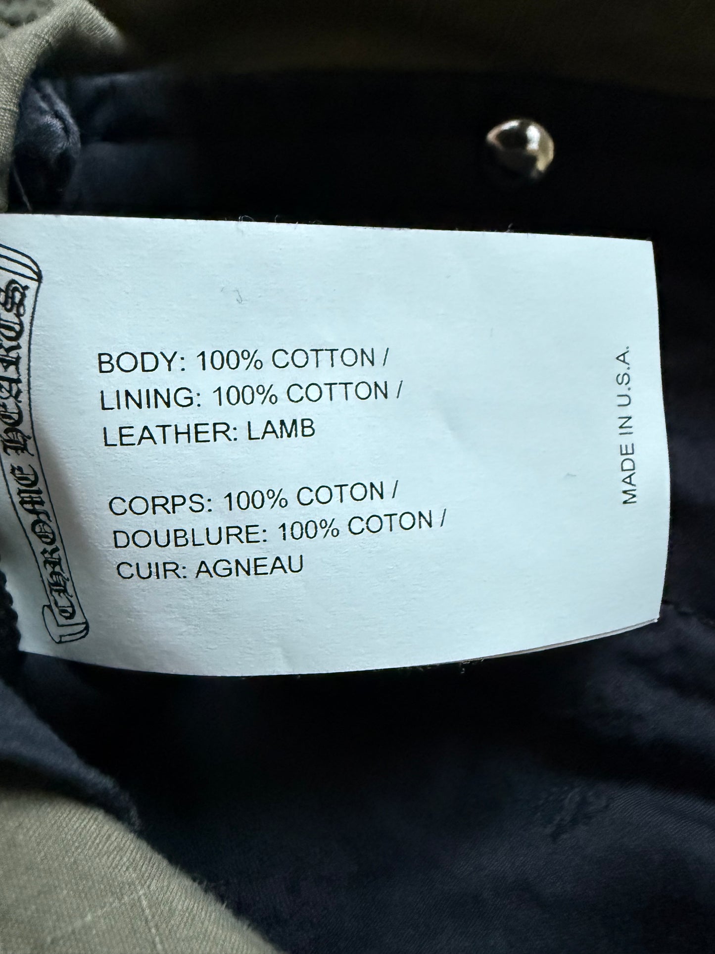 Chrome Hearts Camo Cargo Pants