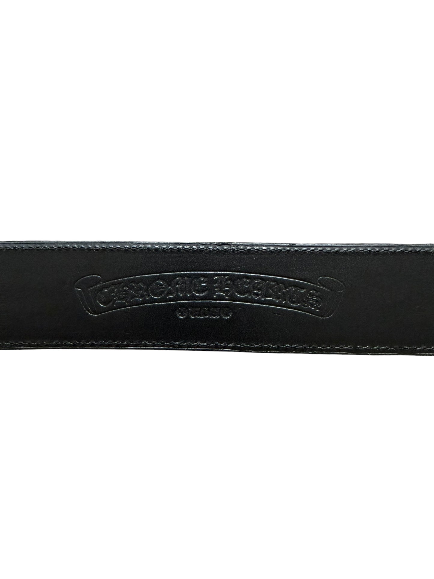 Chrome Hearts Celtic Roller Leather Belt