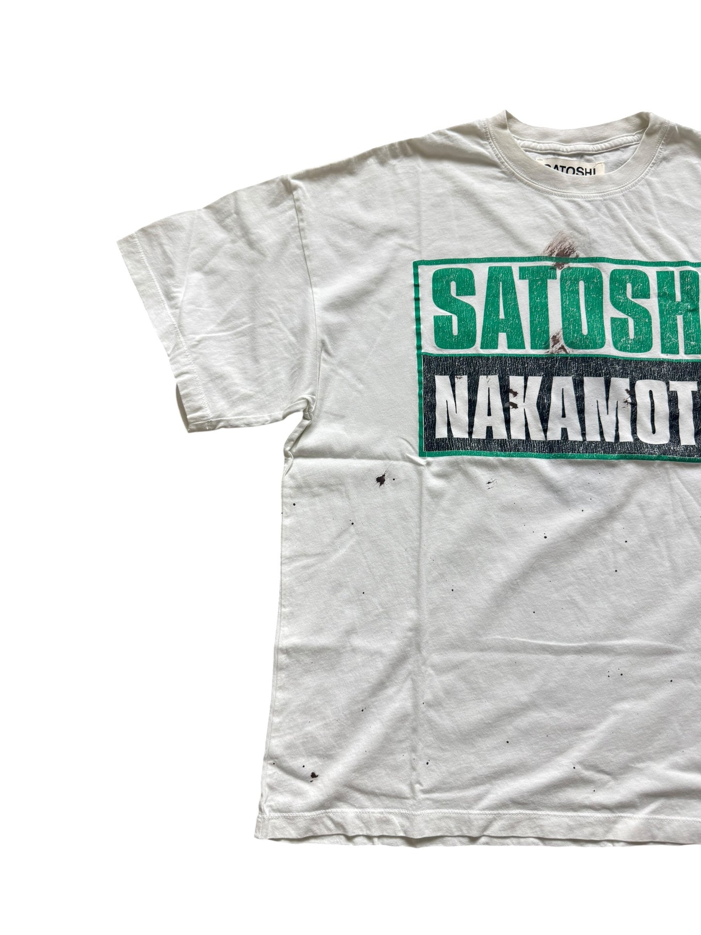 Satoshi Nakamoto Burn Supply T-Shirt