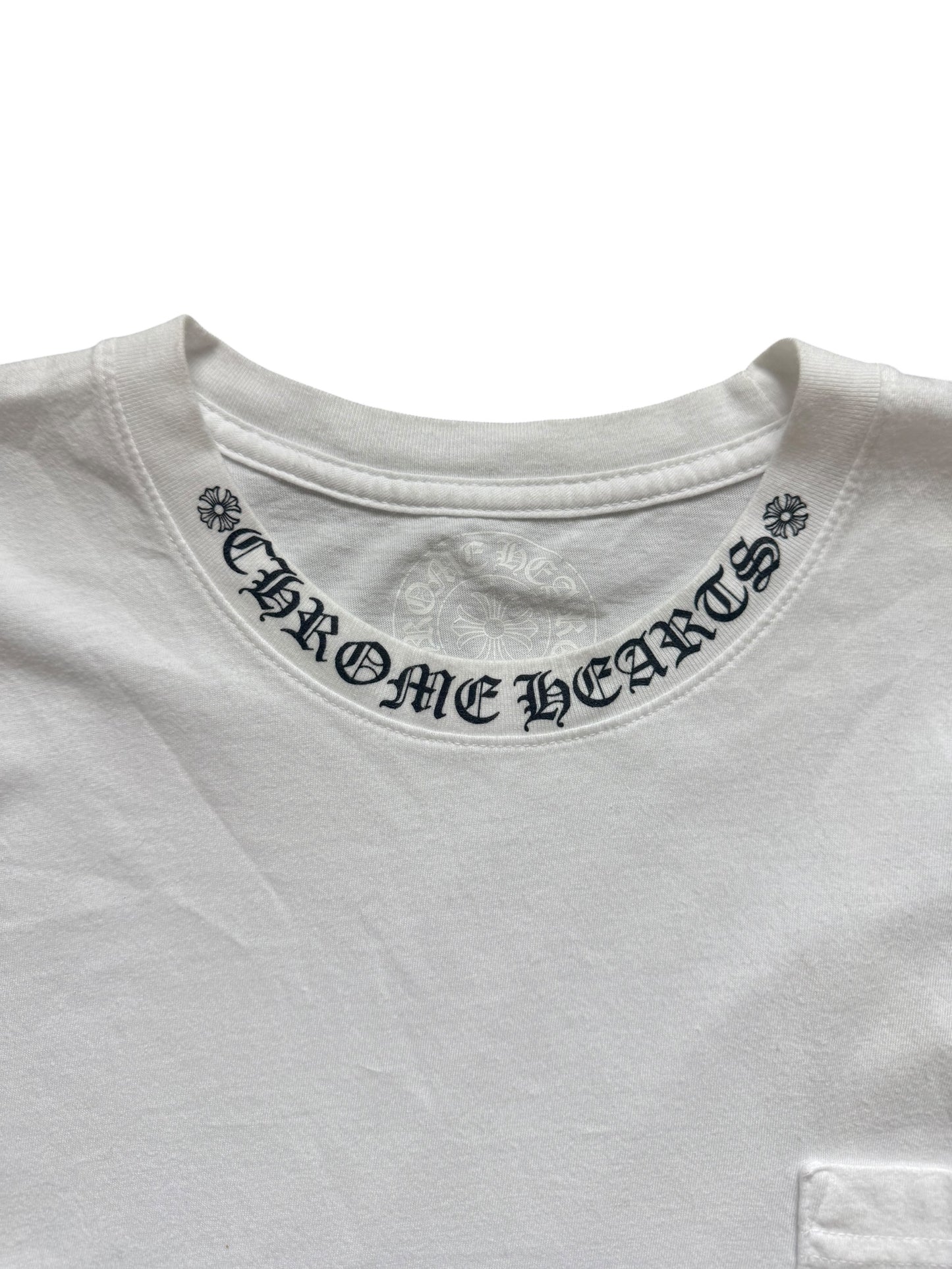 Crome Hearts Neck Logo Short Sleeve Tee