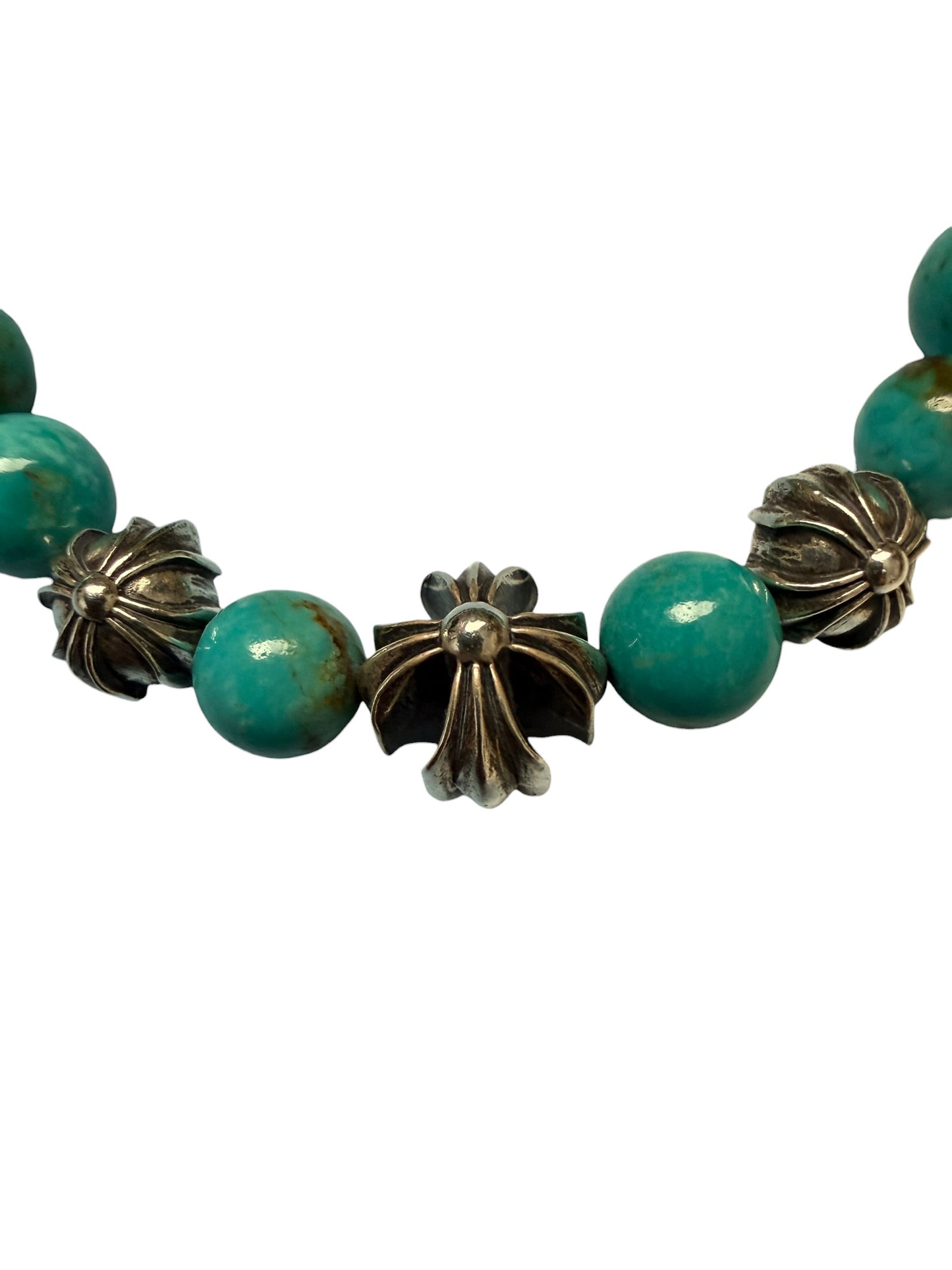 Chrome Hearts Cross Beaded Bracelet