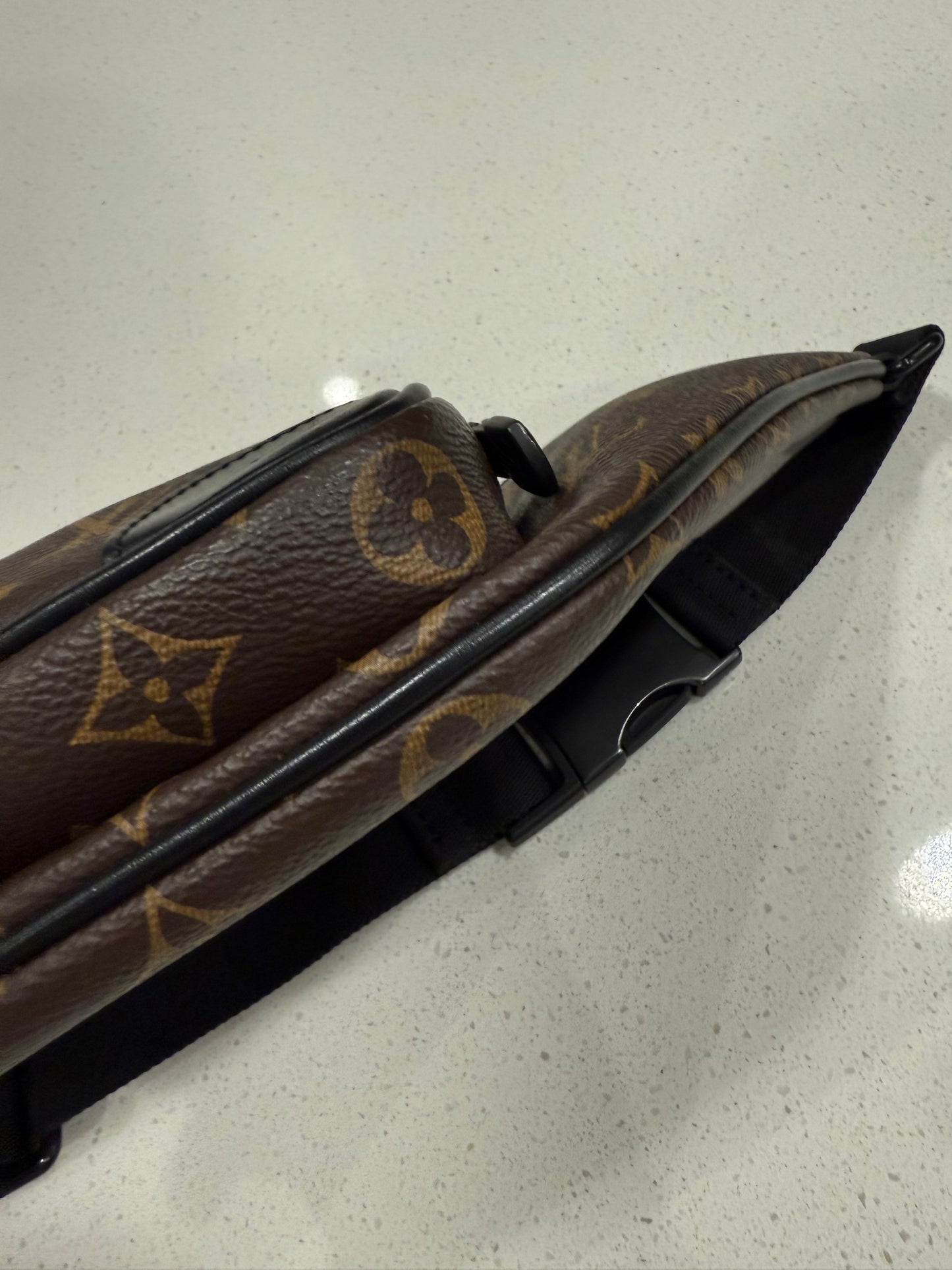 Louis Vuitton Discover Monogram Bum Bag Brown