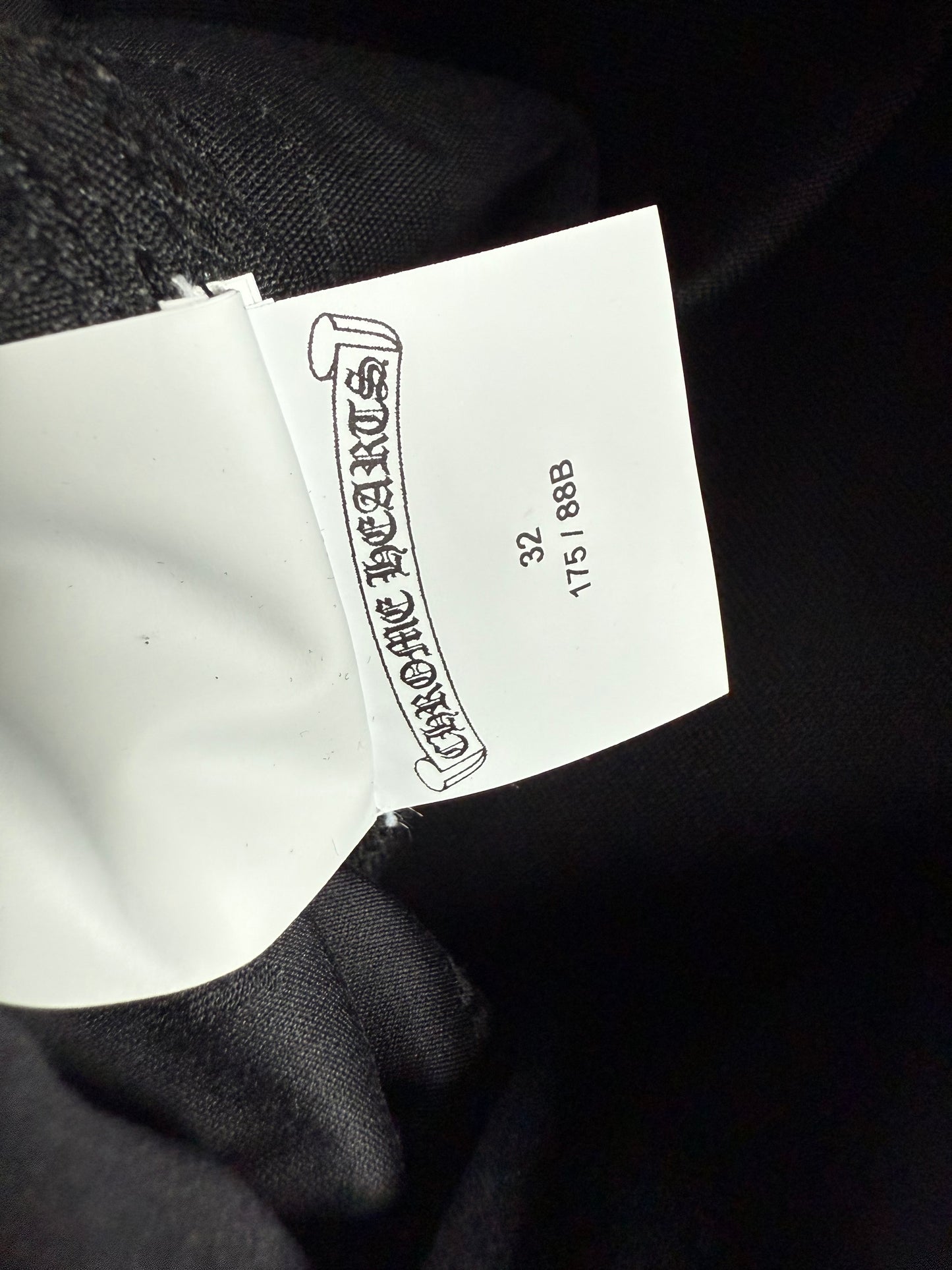 Chrome Hearts Double Knee Carpenter Pants Black Light