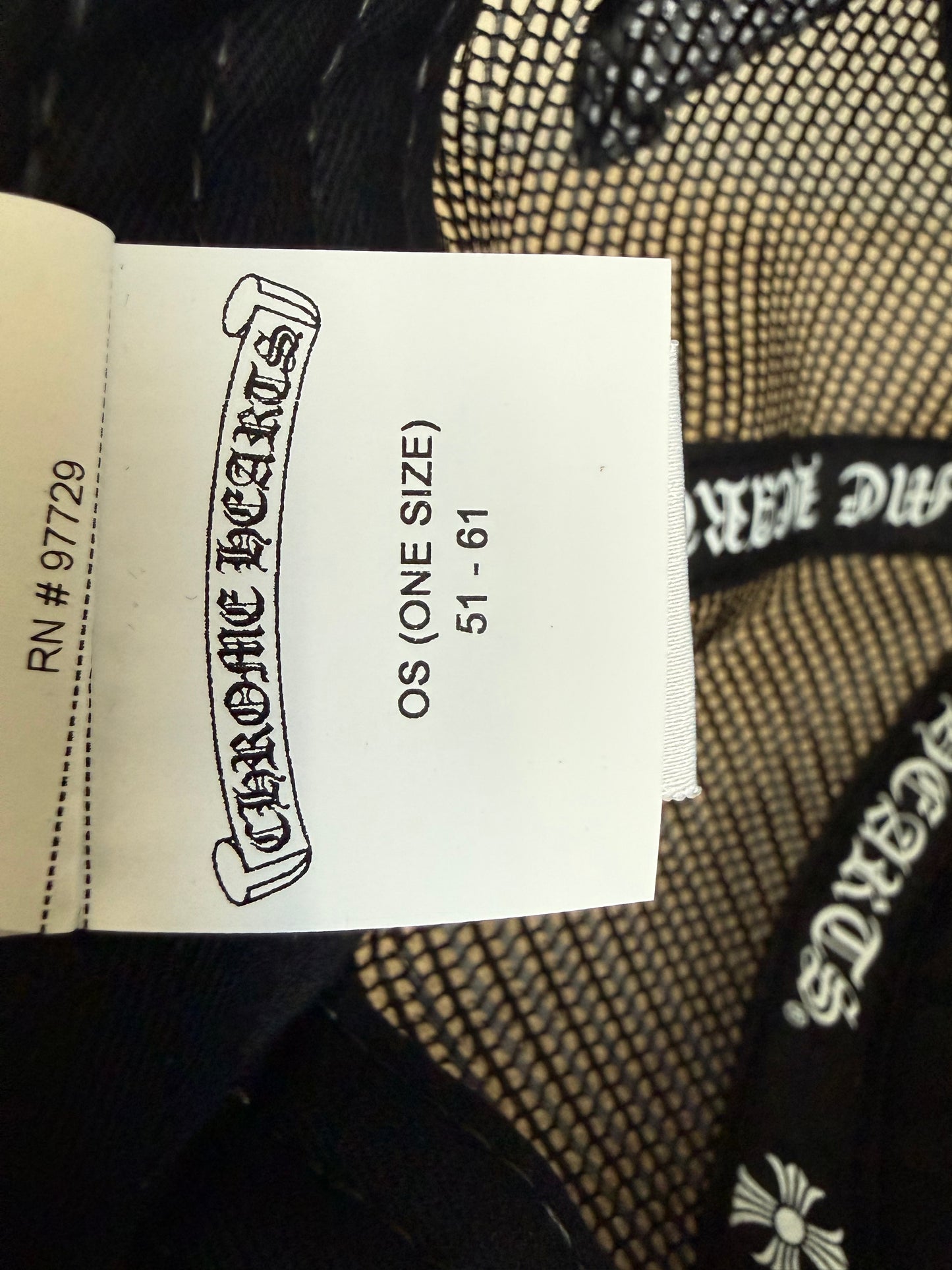 Chrome Hearts Cemetery Leather Patch Trucker