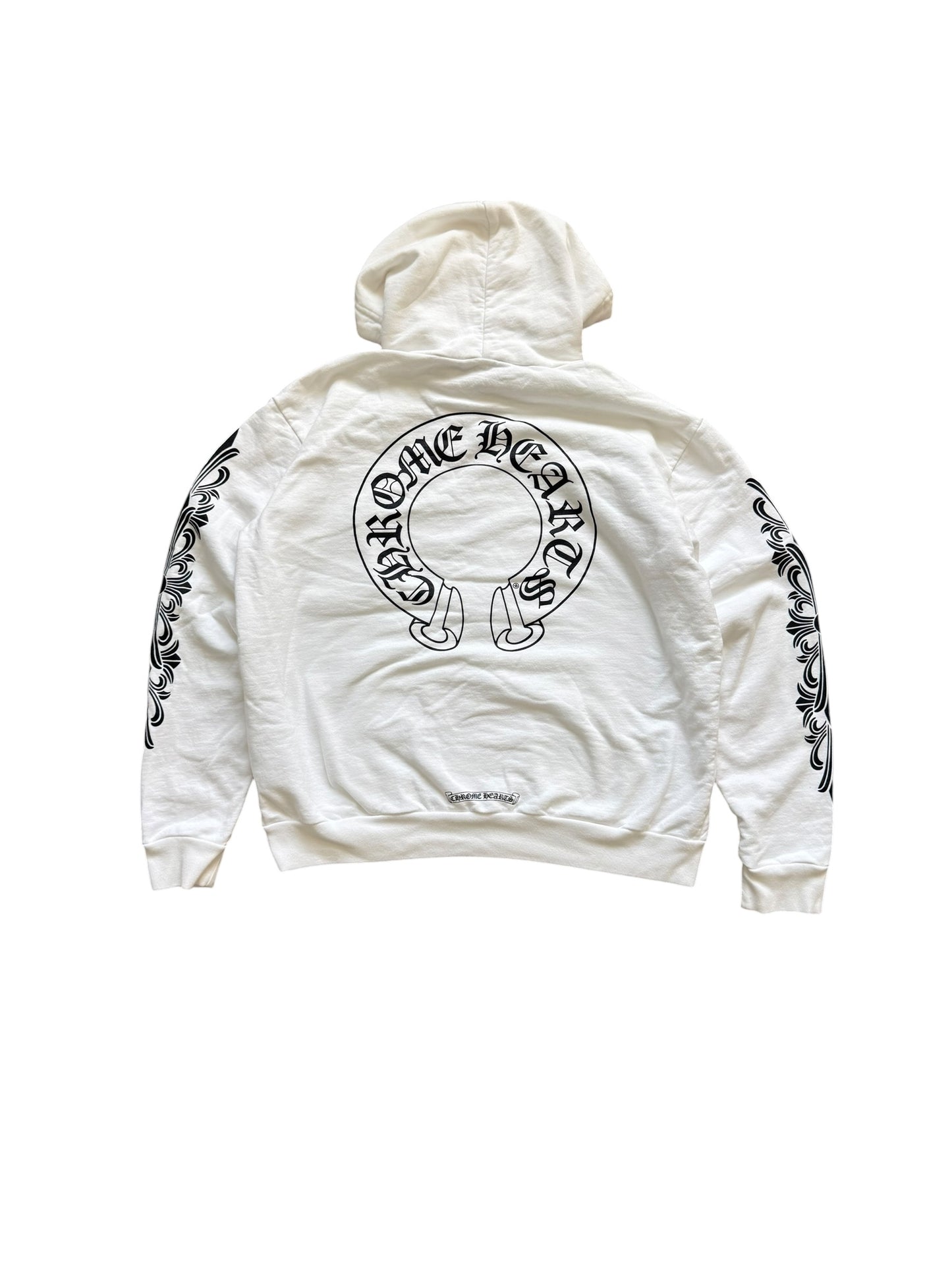 Chrome Hearts Horseshoe Floral Pullover Hoodie